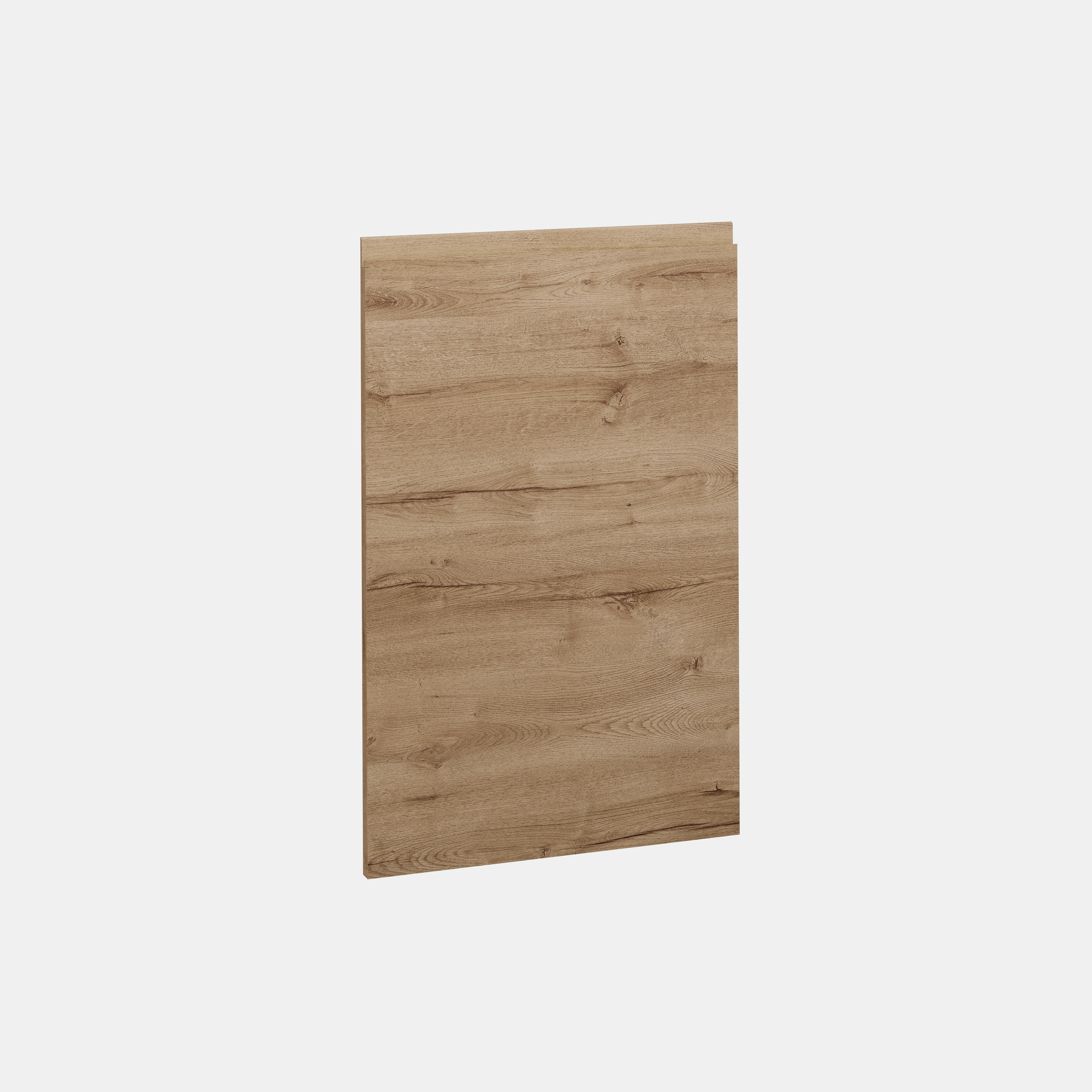 PUERTA PARA MUEBLE DE COCINA LUGO MADERA ROBLE CLARO AGLOMERADO DERECHA 80X50CM - 9