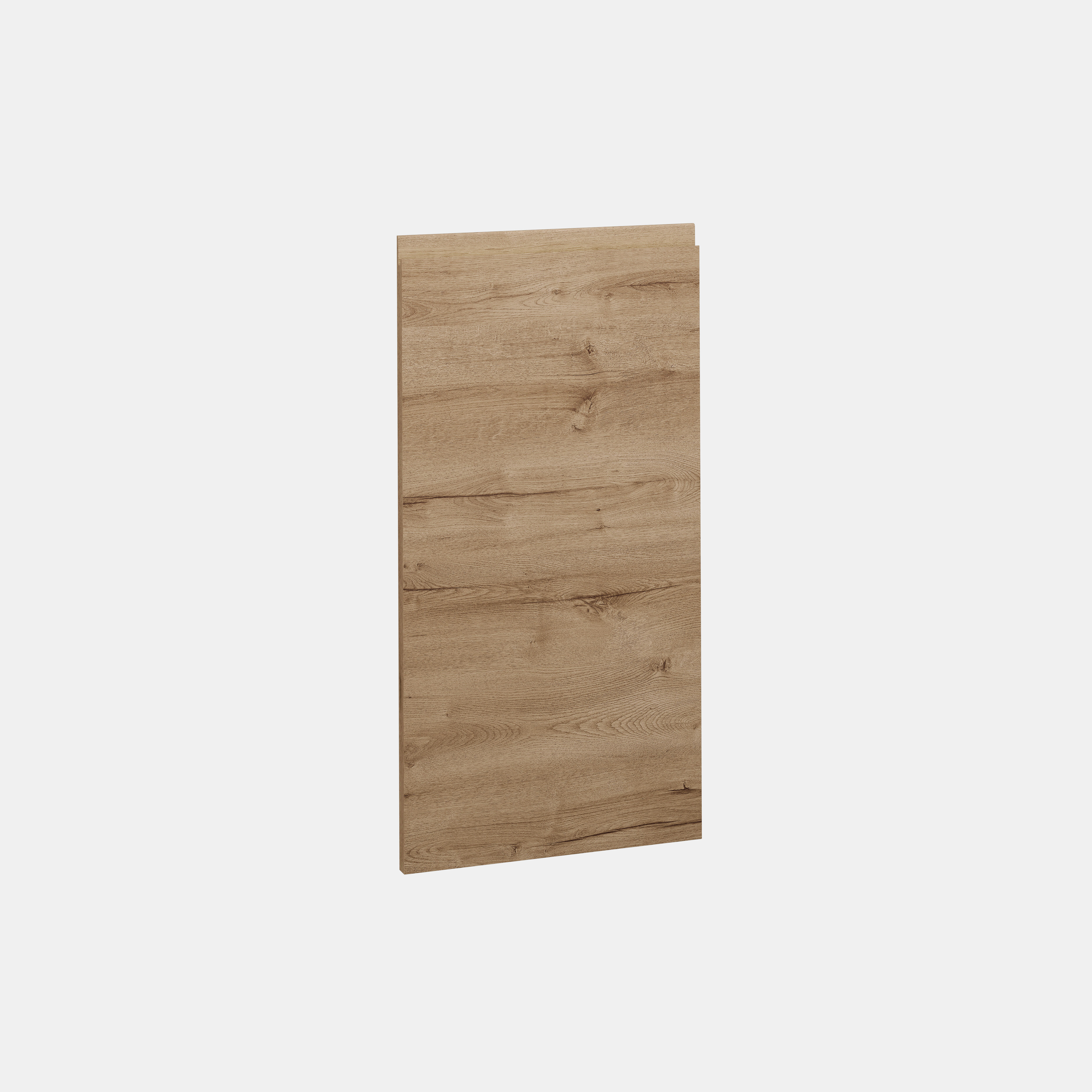 PUERTA PARA MUEBLE DE COCINA LUGO MADERA ROBLE CLARO AGLOMERADO IZQUIERDA 80X40CM - 9