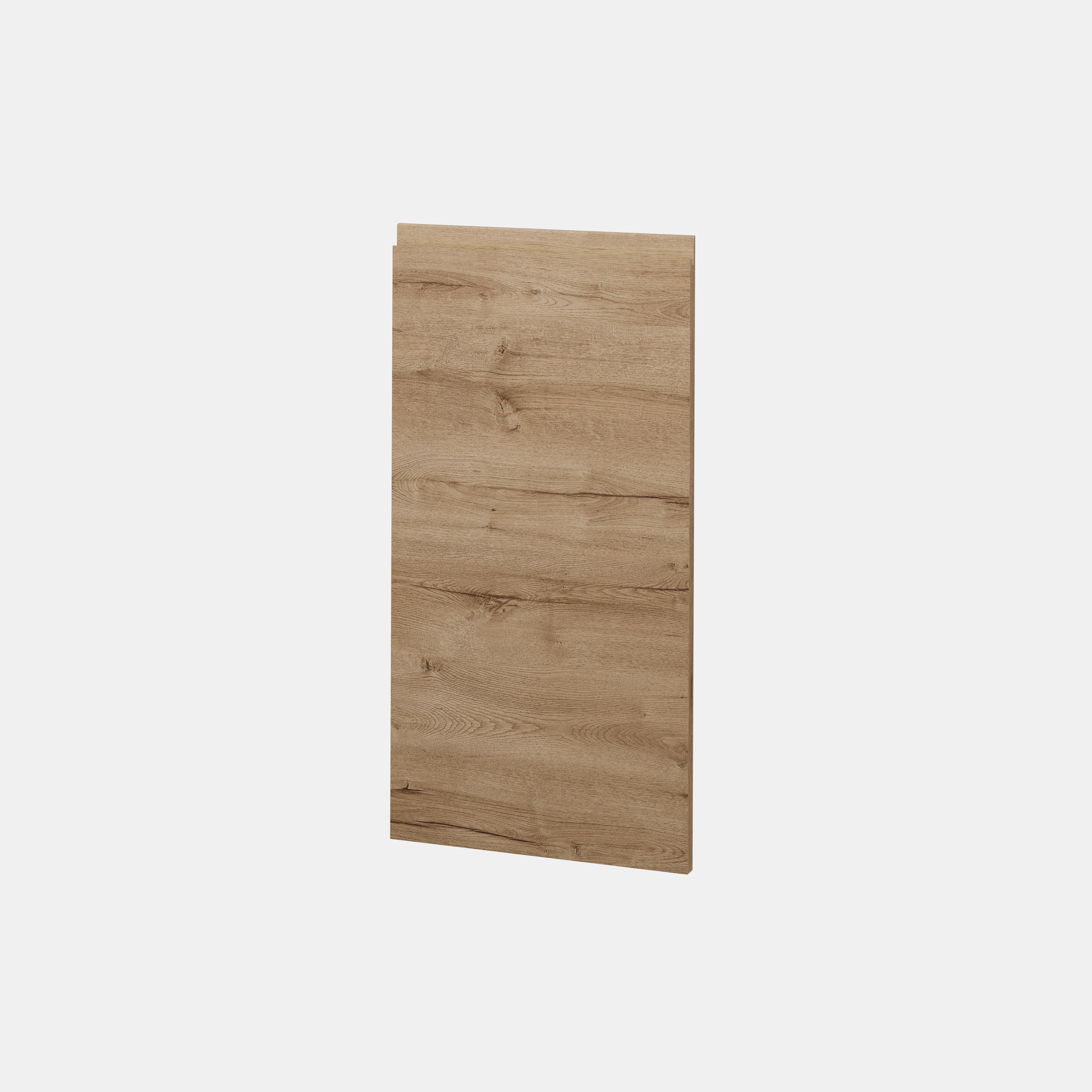 PUERTA PARA MUEBLE DE COCINA LUGO MADERA ROBLE CLARO AGLOMERADO IZQUIERDA 80X40CM - 8