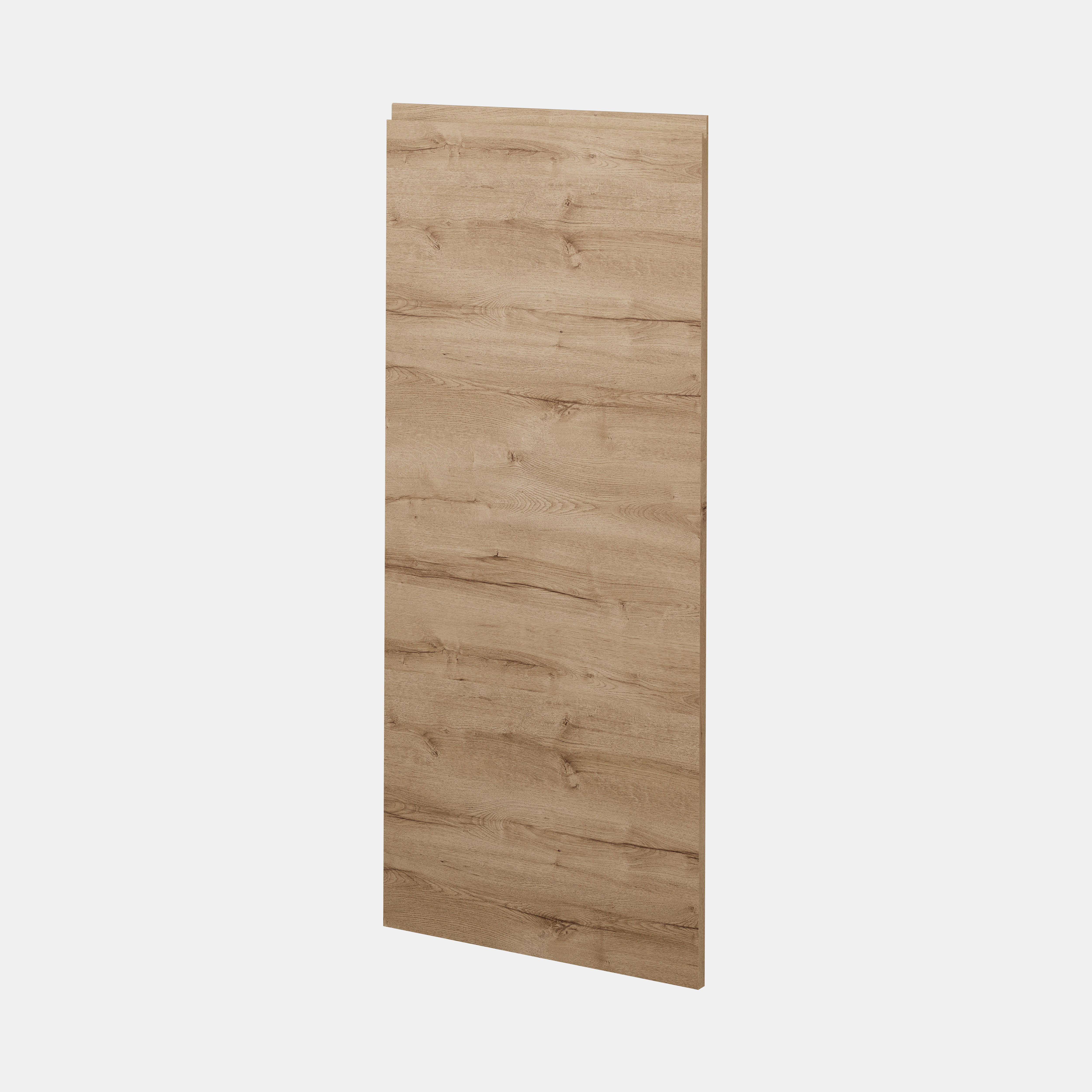 PUERTA PARA MUEBLE DE COCINA LUGO MADERA ROBLE CLARO AGLOMERADO DERECHA 140X60CM - 7