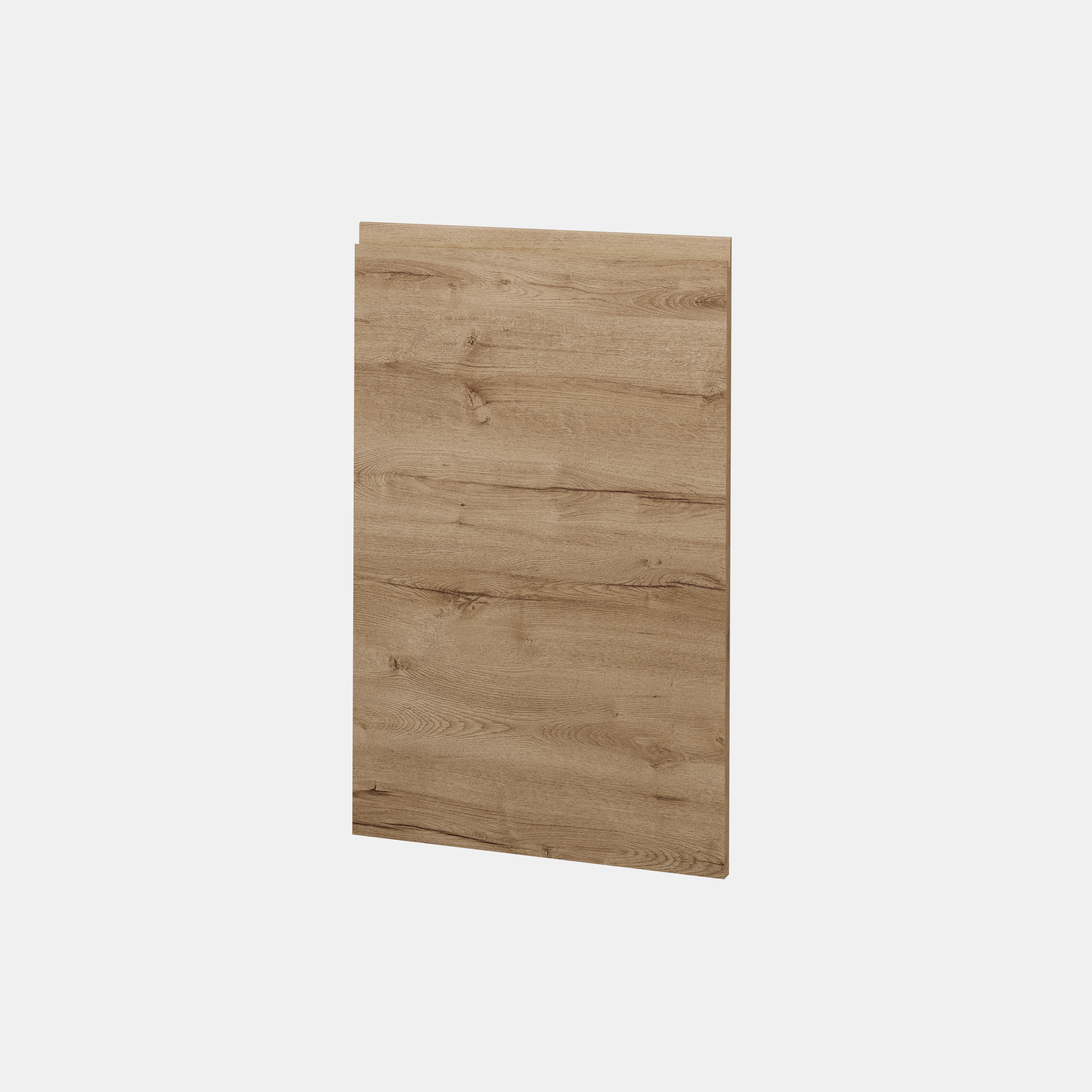 PUERTA PARA MUEBLE DE COCINA LUGO MADERA ROBLE CLARO AGLOMERADO IZQUIERDA 80X50CM - 8