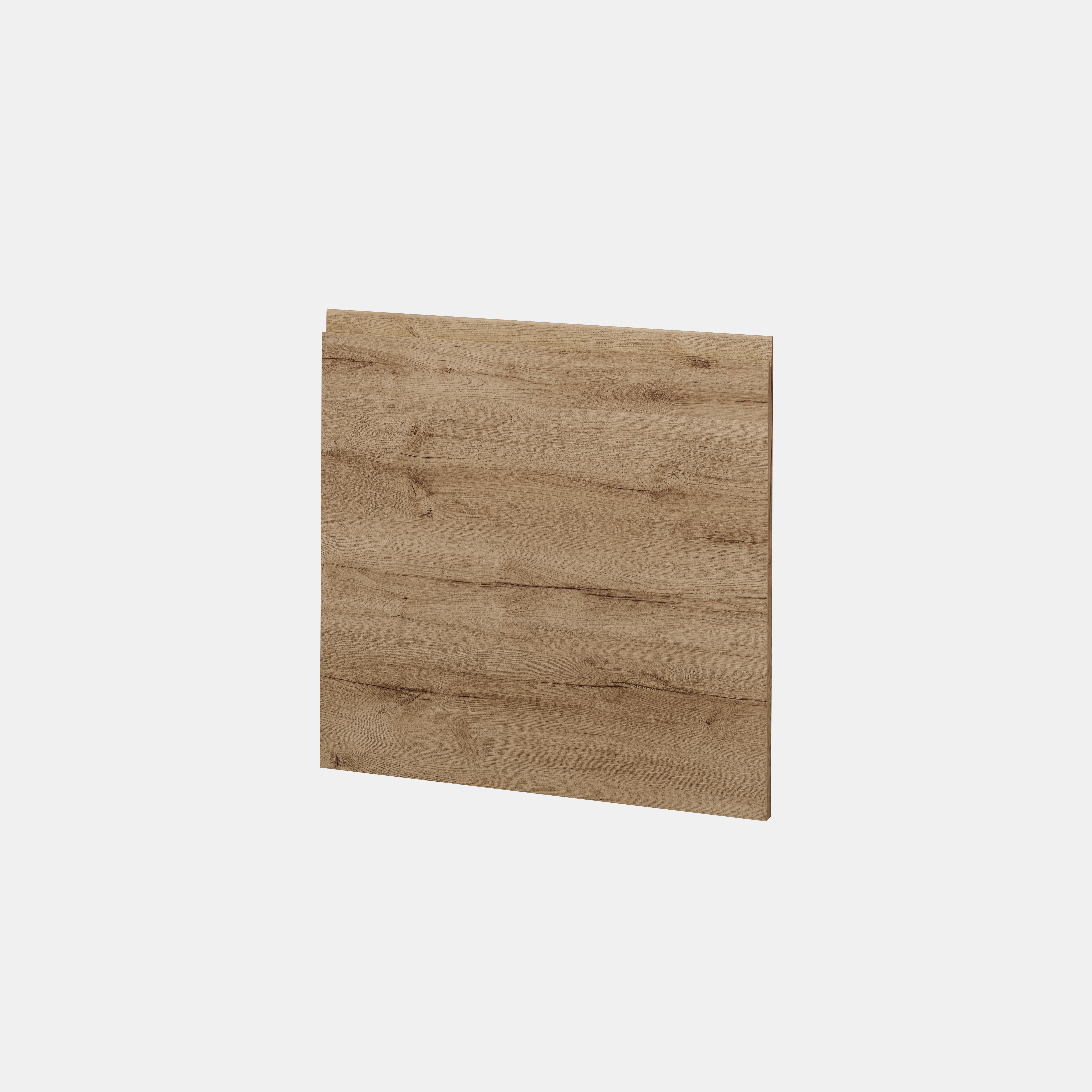 PUERTA PARA MUEBLE DE COCINA LUGO MADERA ROBLE CLARO AGLOMERADO IZQUIERDA 60X60CM - 8