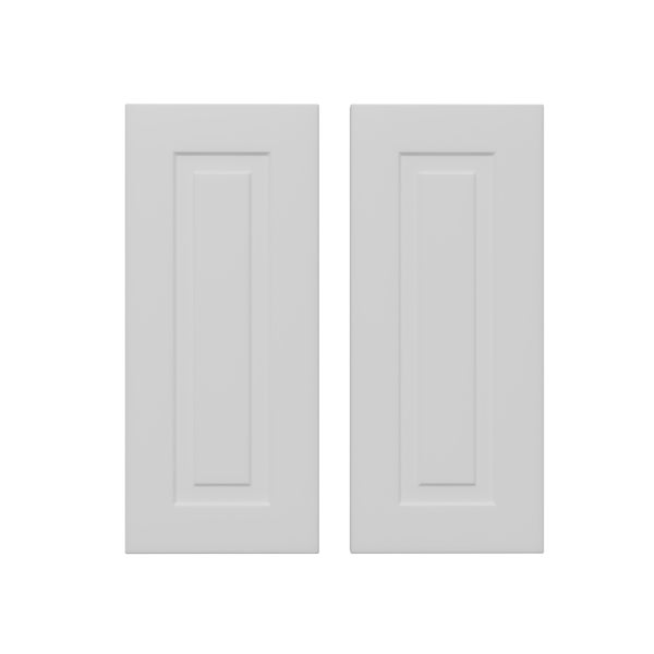 KIT 2 PUERTAS PARA MUEBLE DE COCINA MURCIA RINCÓN ALTO BLANCO MATE MDF 80X30/80X28CM