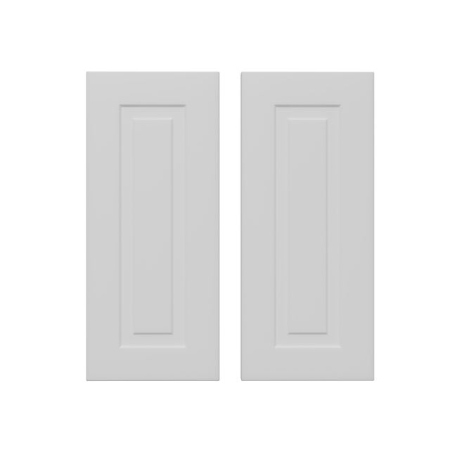 KIT 2 PUERTAS PARA MUEBLE DE COCINA MURCIA RINCÓN ALTO BLANCO MATE MDF 80X30/80X28CM