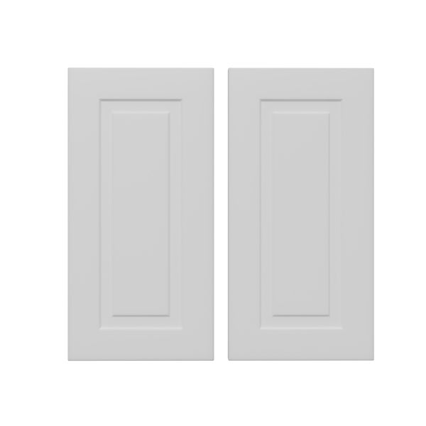 KIT 2 PUERTAS PARA MUEBLE DE COCINA MURCIA BLANCO MATE MDF 80X37/80X35CM