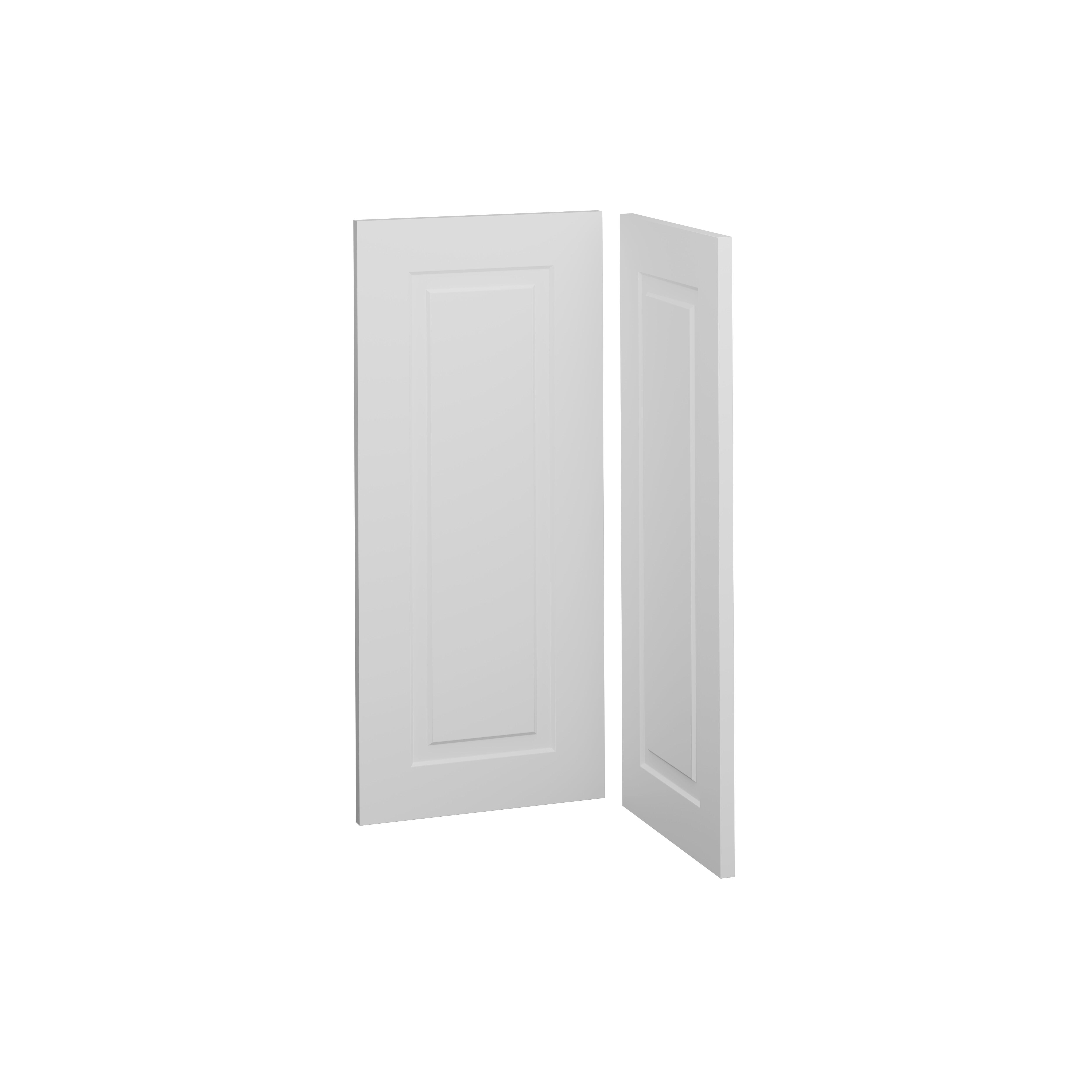 KIT 2 PUERTAS PARA MUEBLE DE COCINA MURCIA BLANCO MATE MDF 80X37/80X35CM - 3