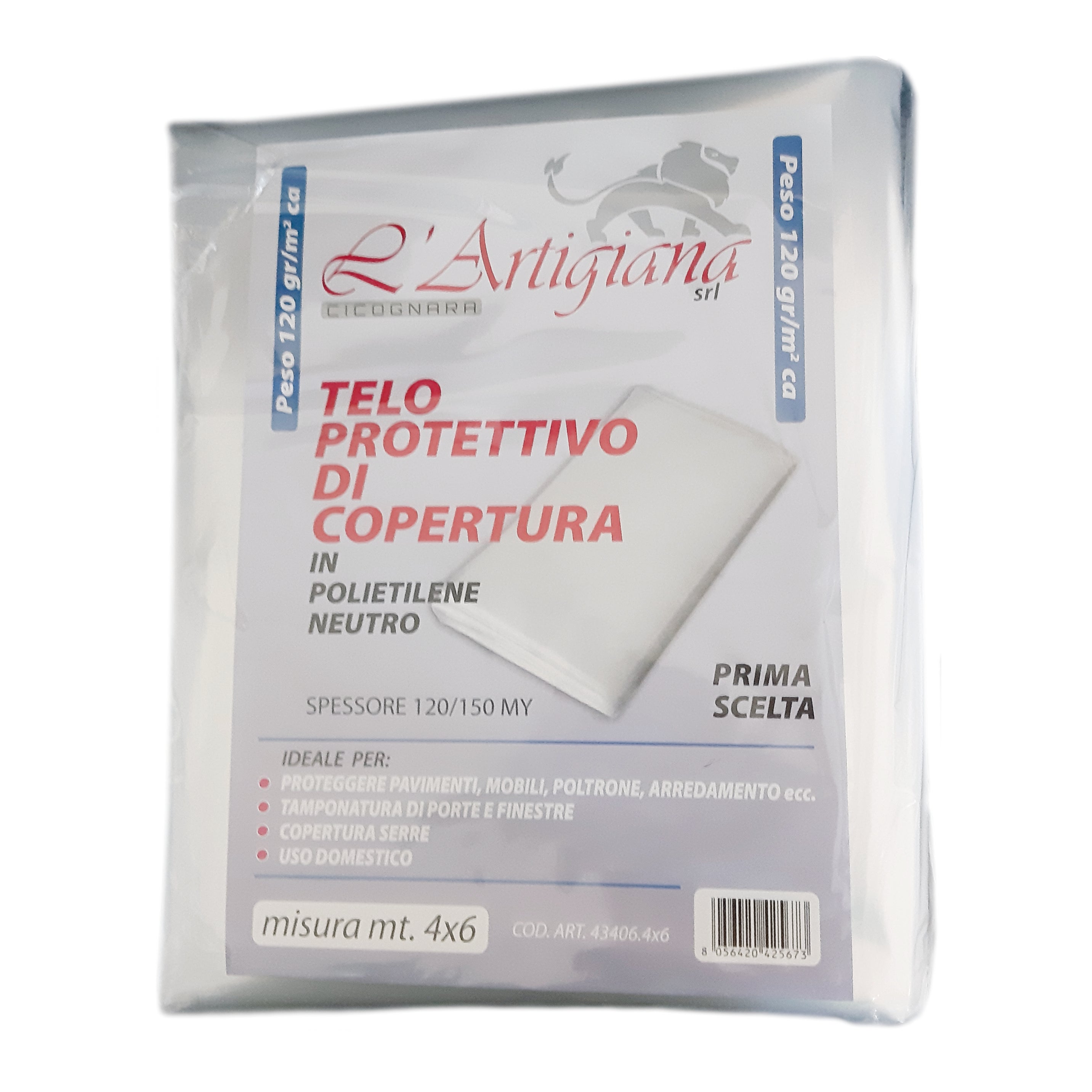 Telone Impermeabile Trasparente In PVC 1,8x1,8 M – Spessore 11,8 Mm Con Occhielli E Fascette – Per Esterni