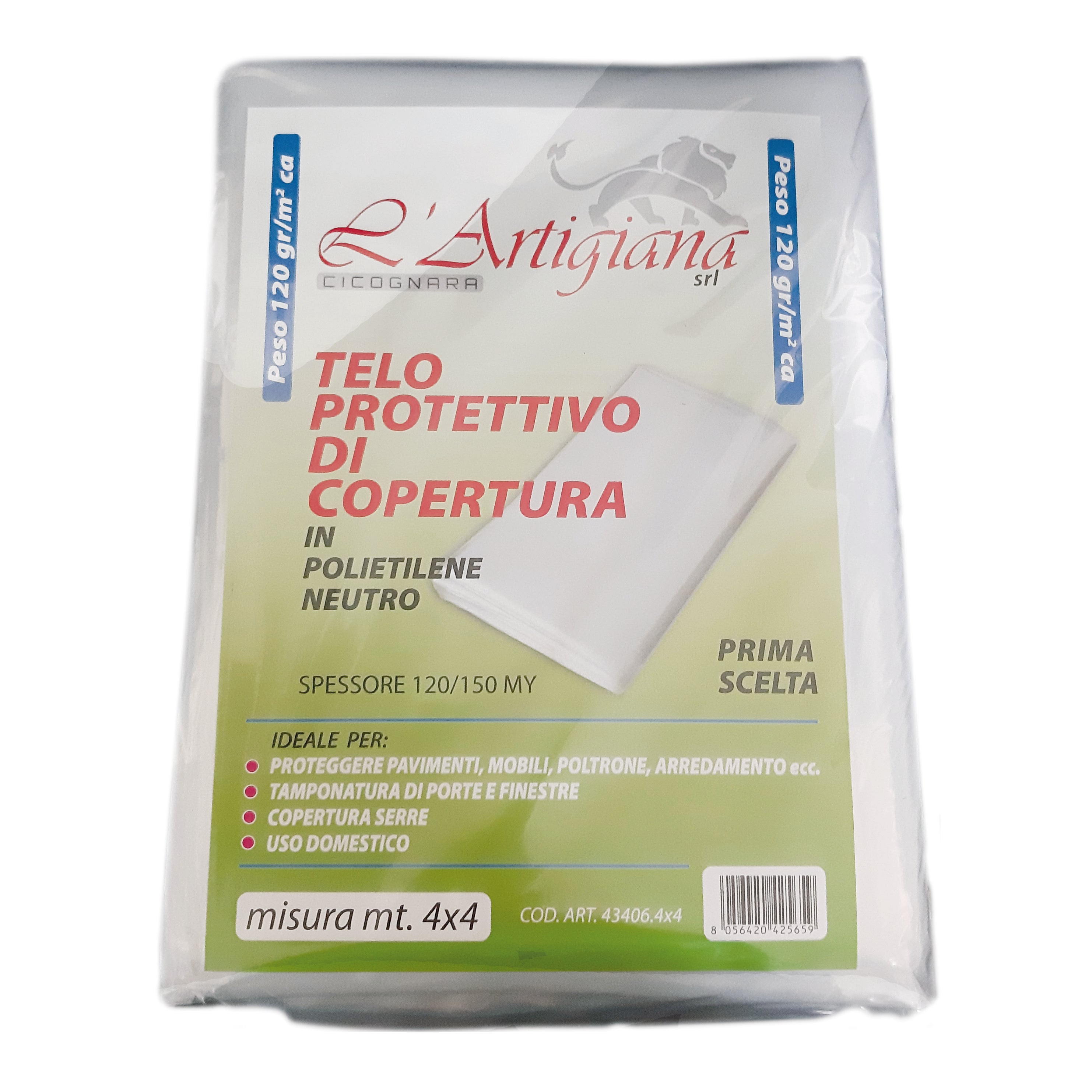 Foglio Di Plastica In Politene Trasparente Versatile Protegge Le - Foto 10