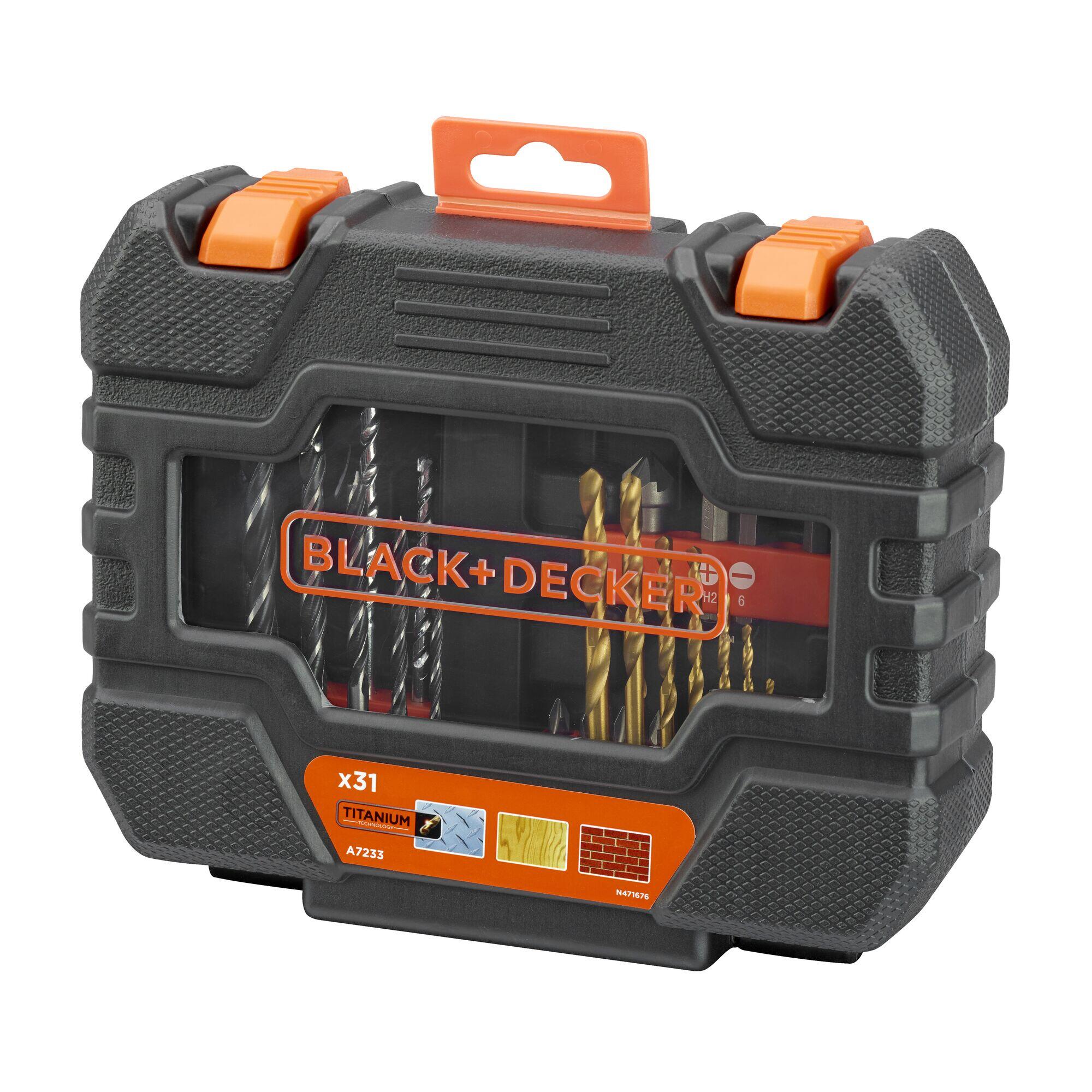 Black&Decker Brocas + Puntas Atornillar Juego 31 Piezas Black & Decker - Imagen 2