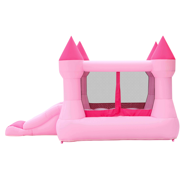 Dmuchany plac zabaw Zamek Pink 265x365x215 cm 4IQ