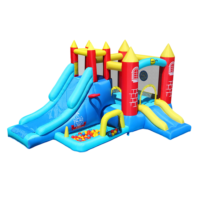 Dmuchany plac zabaw Fantazja 8 STREF 400x285x215 cm 4IQ