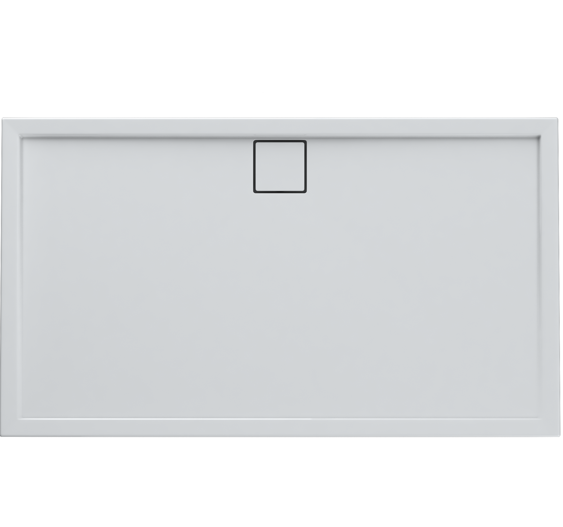 Brodzik prostokątny Schedpol Magnetic 80 × 140 x 5 cm biały