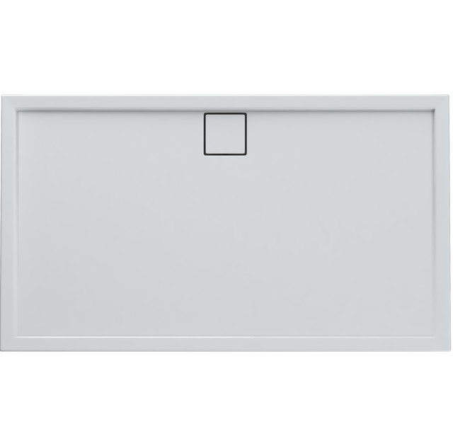Brodzik prostokątny Schedpol Magnetic 80 × 140 x 5 cm biały