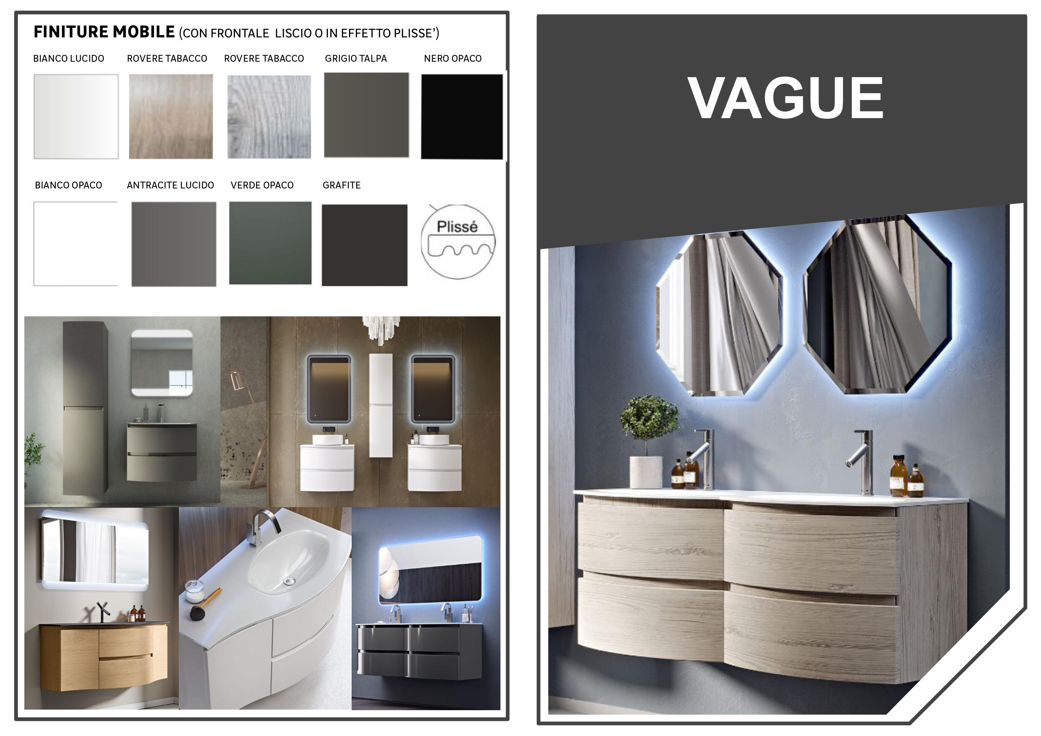 Lavabo d'appoggio rettangolare Sting L 104 x H 1.5 x P 52 cm in vetro bianco - 4