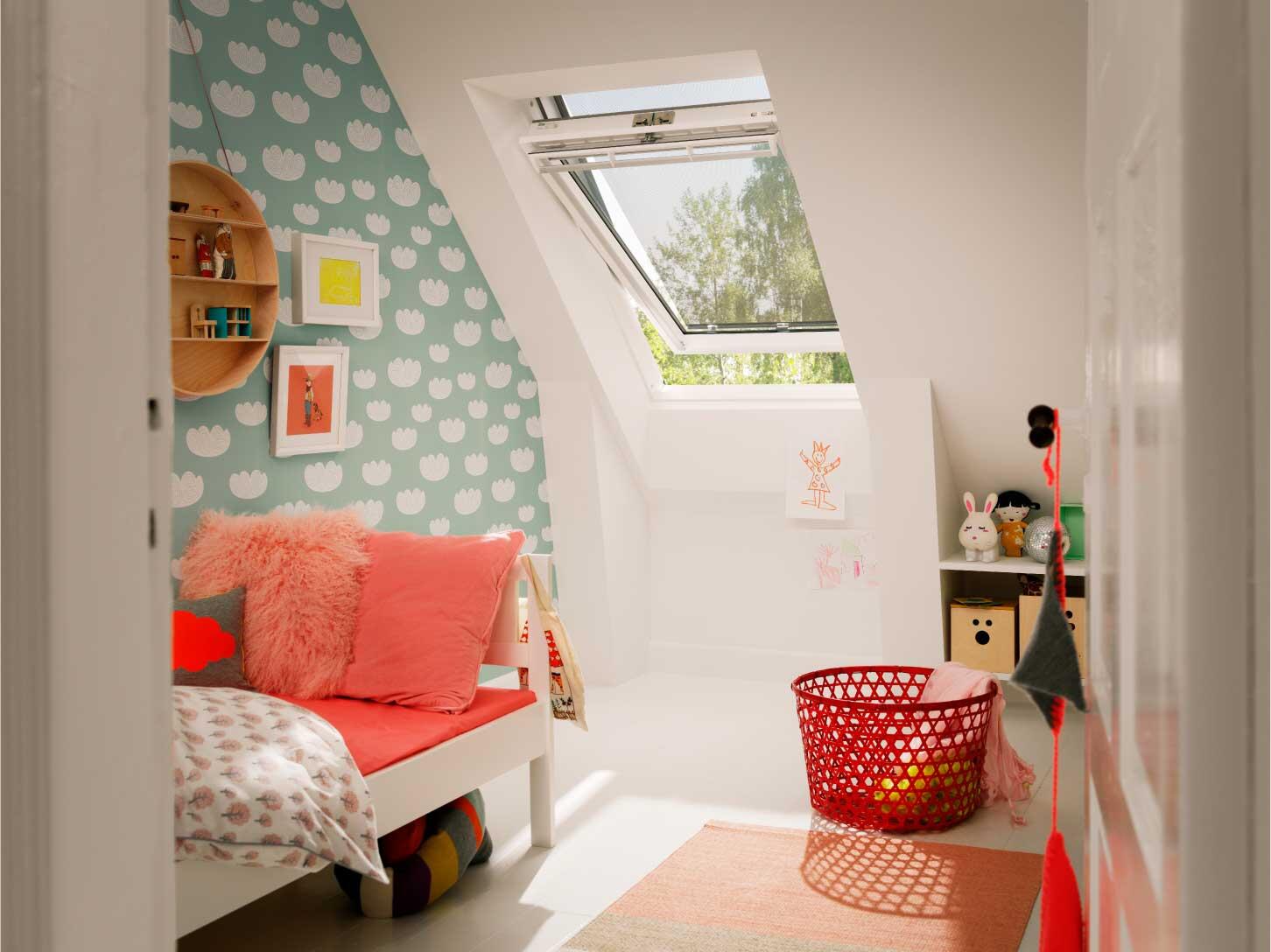 Store fenêtre de toit VELUX pare-soleil manuel noir MHL MK00 cadre Noir - 6