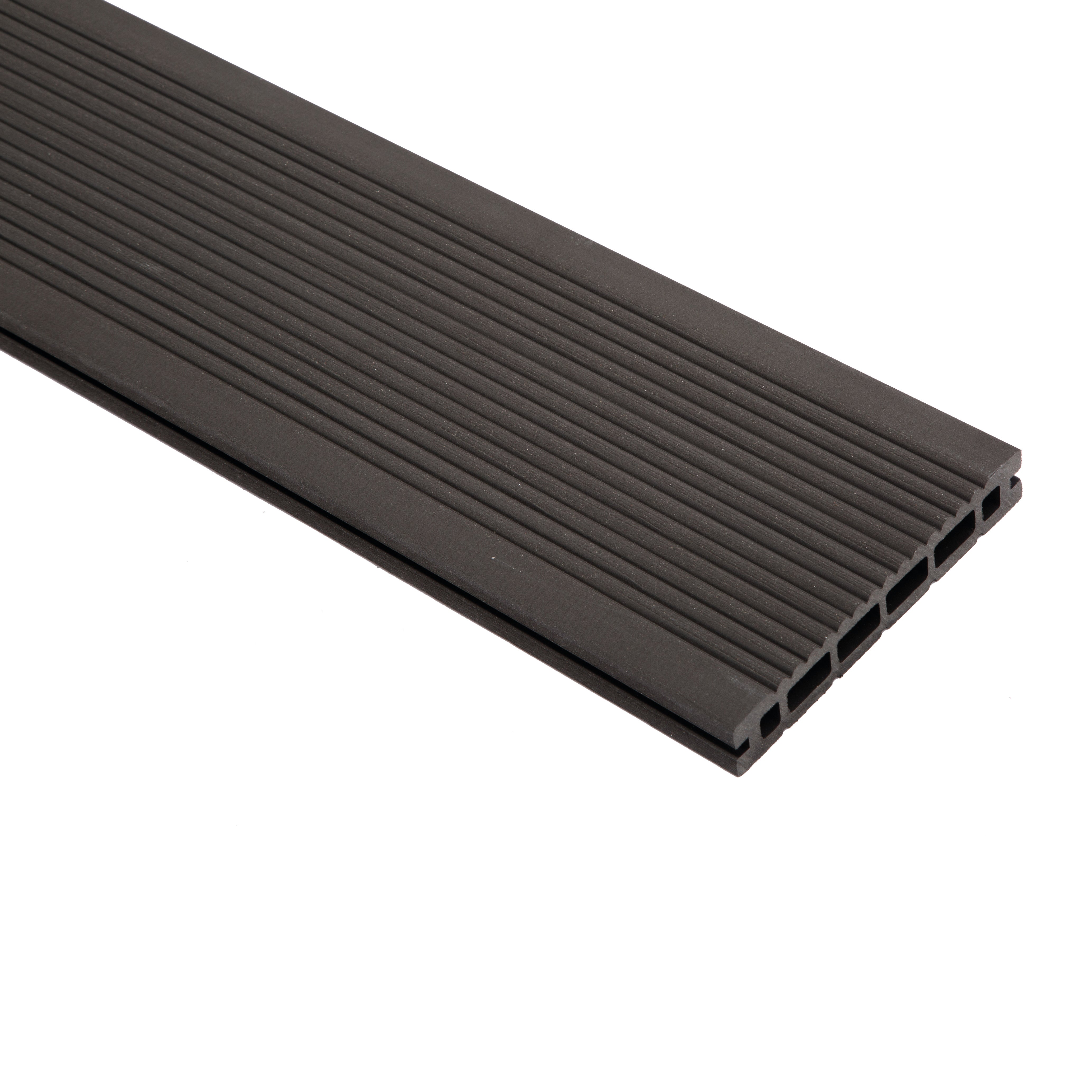 Listone da esterno in composito in bambù e plastica (bpc) nero L 220 x L 14.6 cm x Sp. 23 mm Superior - 4