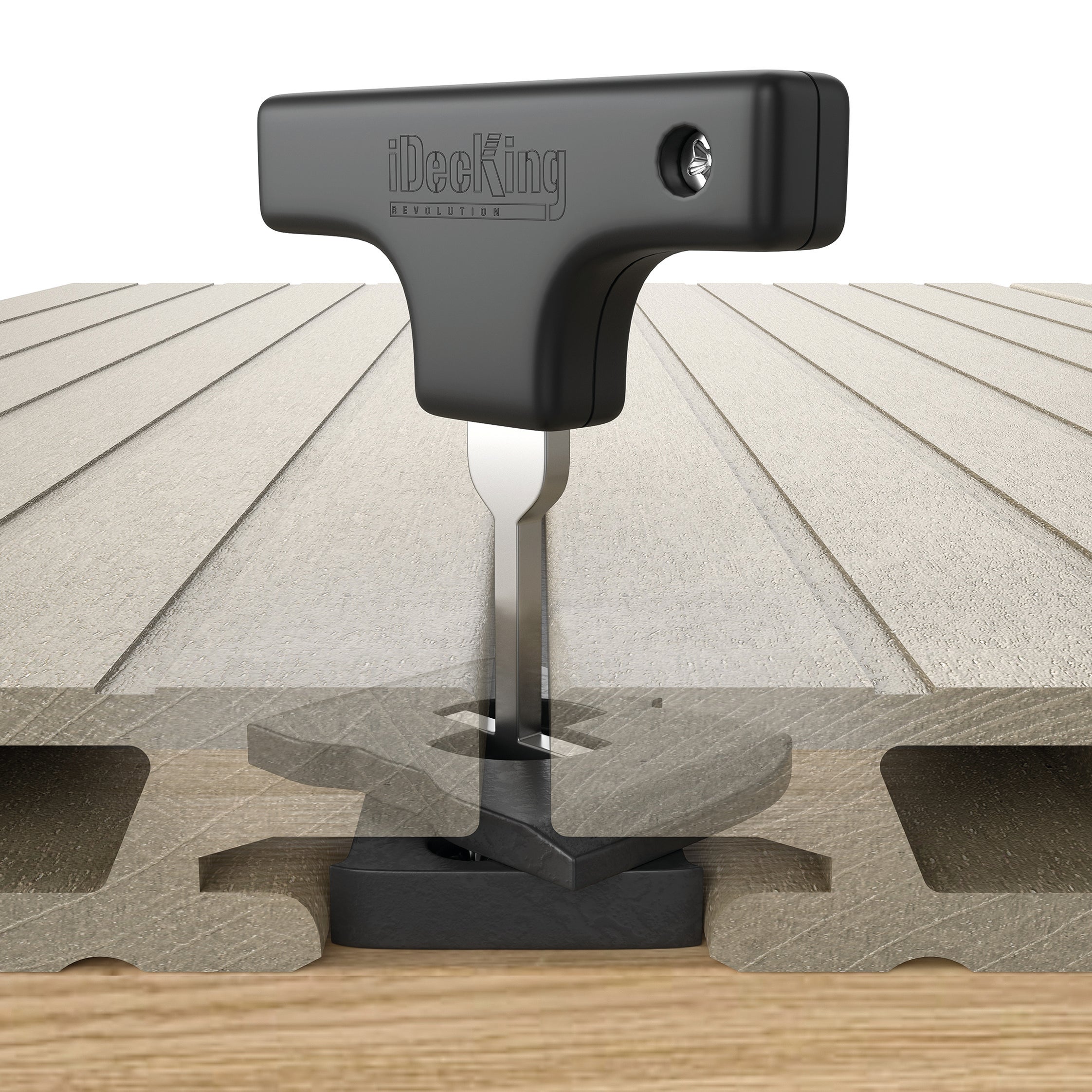 Clip Per Pavimenti In Composito WPC/BPC – 100 Pezzi In Acciaio Inox, Fissaggio Nascosto (Luce 5 Mm)