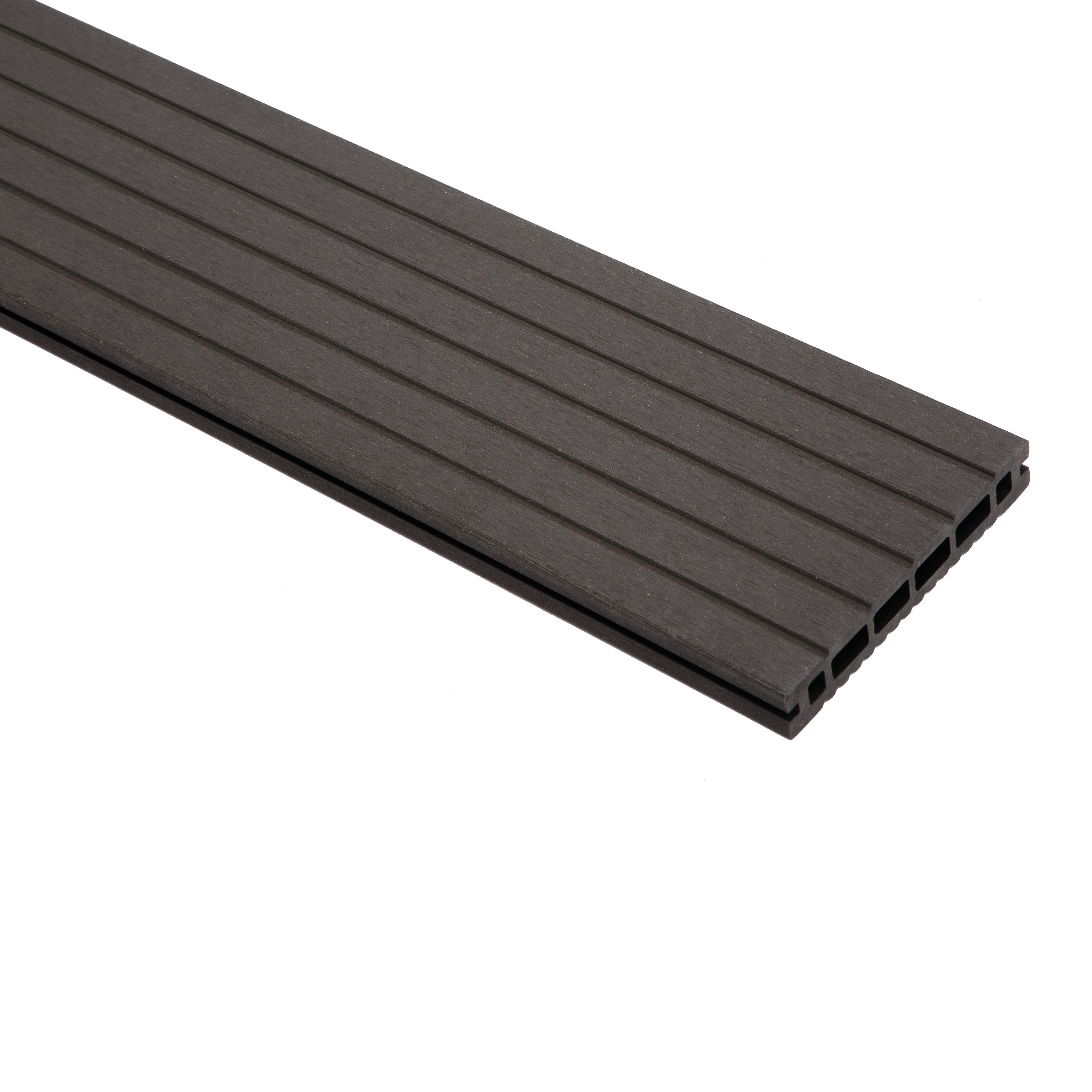 Listone da esterno in composito in bambù e plastica (bpc) nero L 220 x L 14.6 cm x Sp. 23 mm Superior - 3