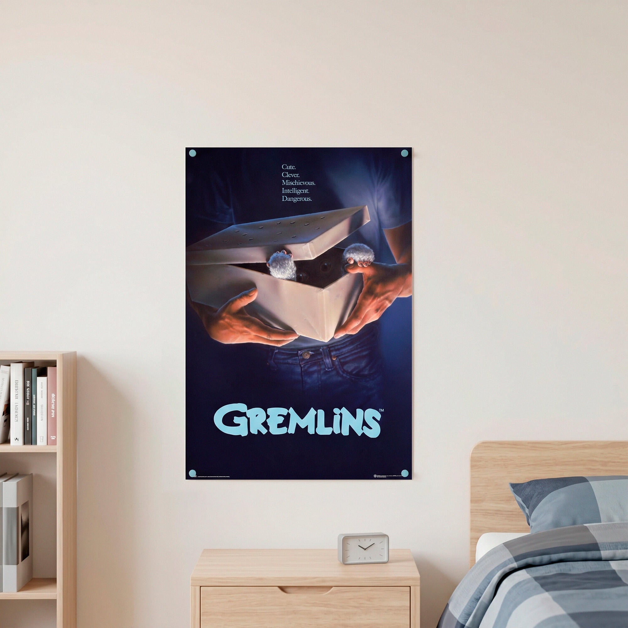 Póster Cine rectangular de 61 x 91.5 cm. Papel Gremlins Originals multicolor - 4