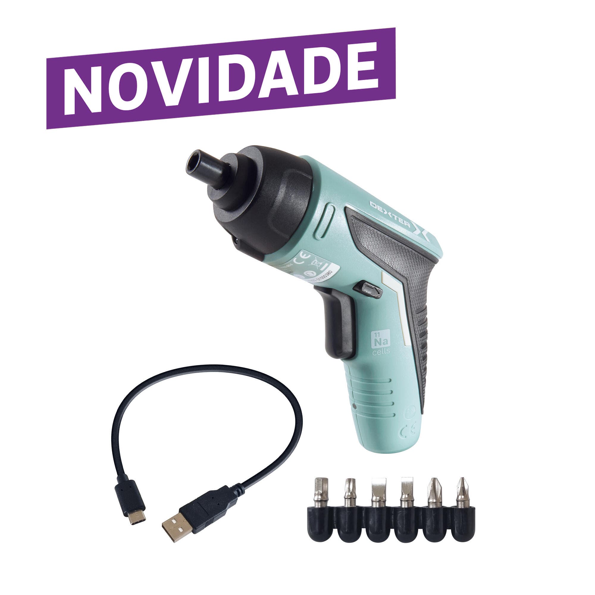 Novidade Aparafusadora sem fio Dexter Sodium