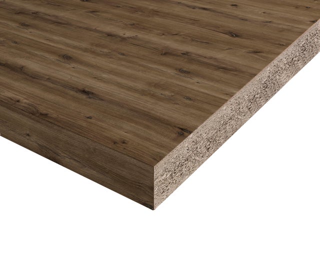 PLAN TRAV 3040X630X39MM CHÊNE FONCE