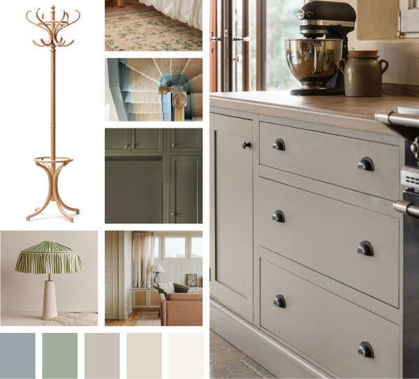 moodboard styl charm