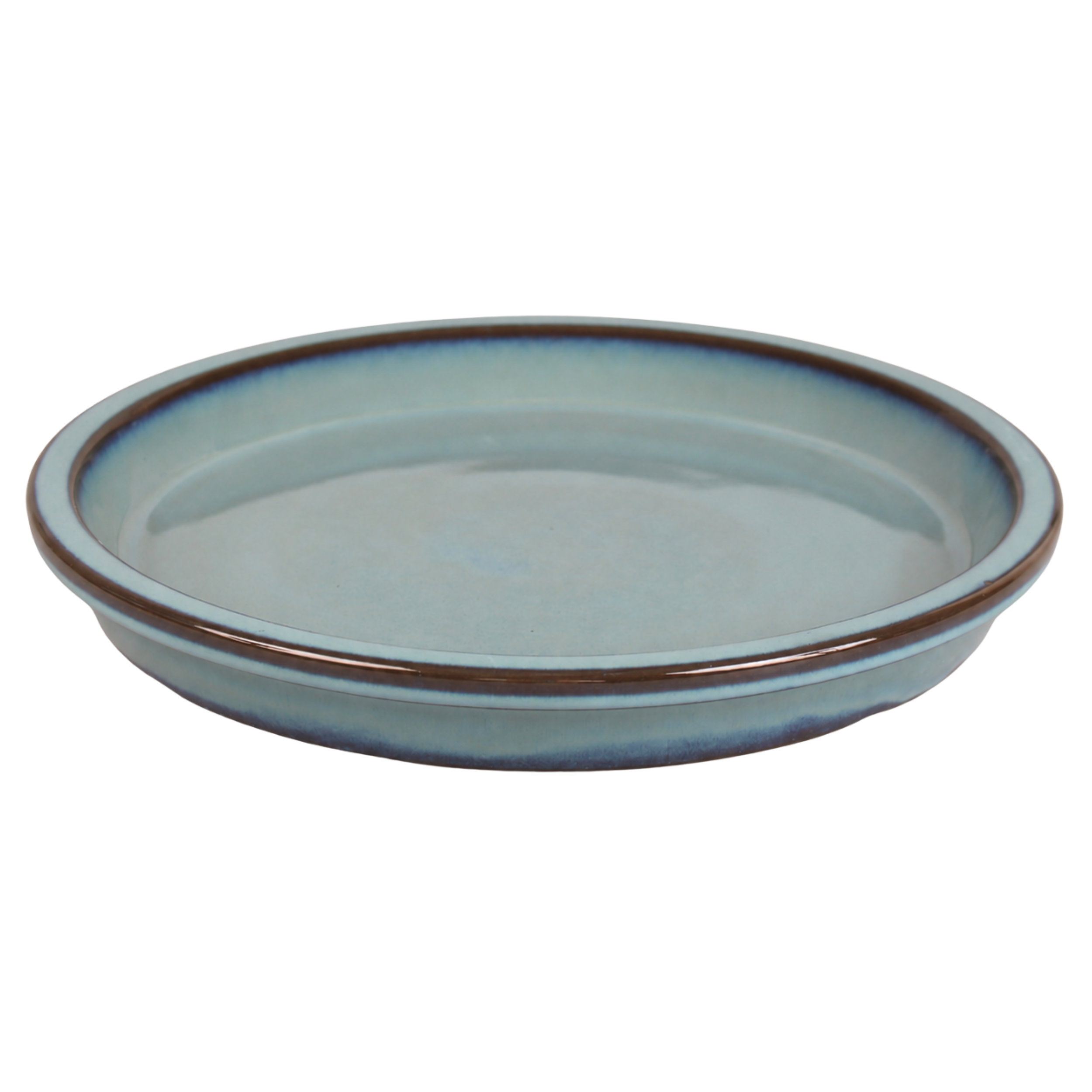 Podstawka pod doniczkę 35 x 35 cm błękitna CERMAX