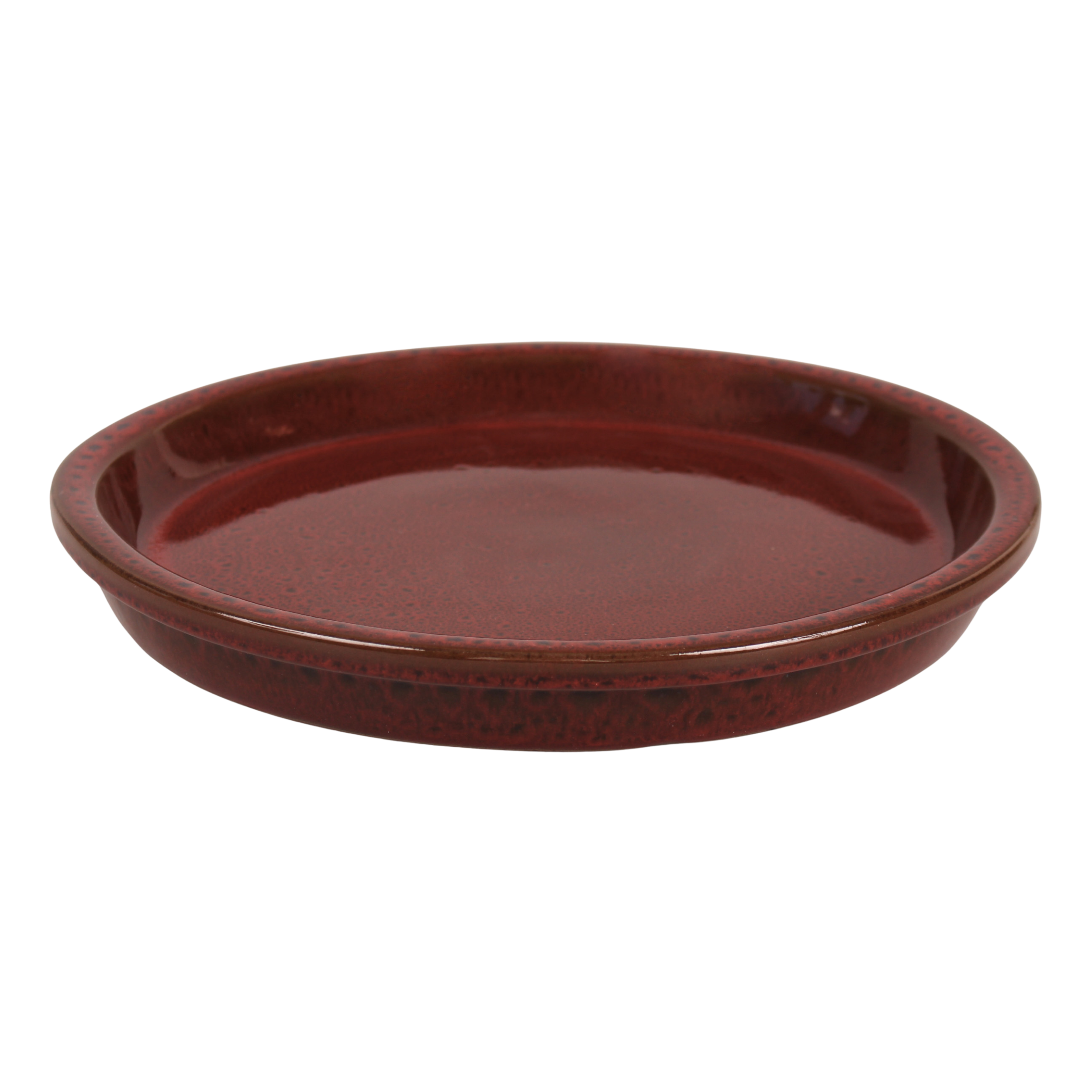 Podstawka pod doniczkę 25 x 25 cm czerwona CERMAX