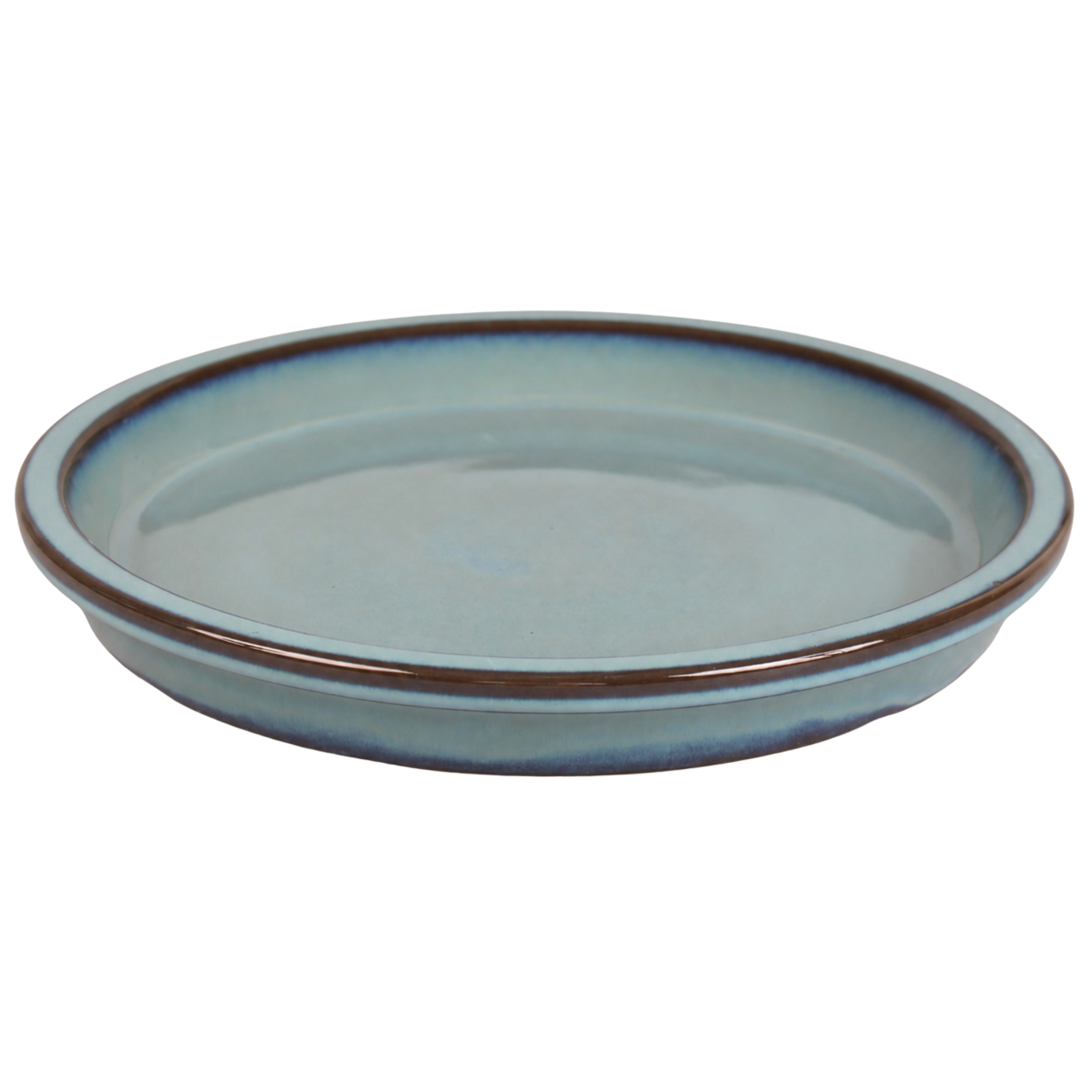 Podstawka pod doniczkę 43 x 43 cm błękitna CERMAX