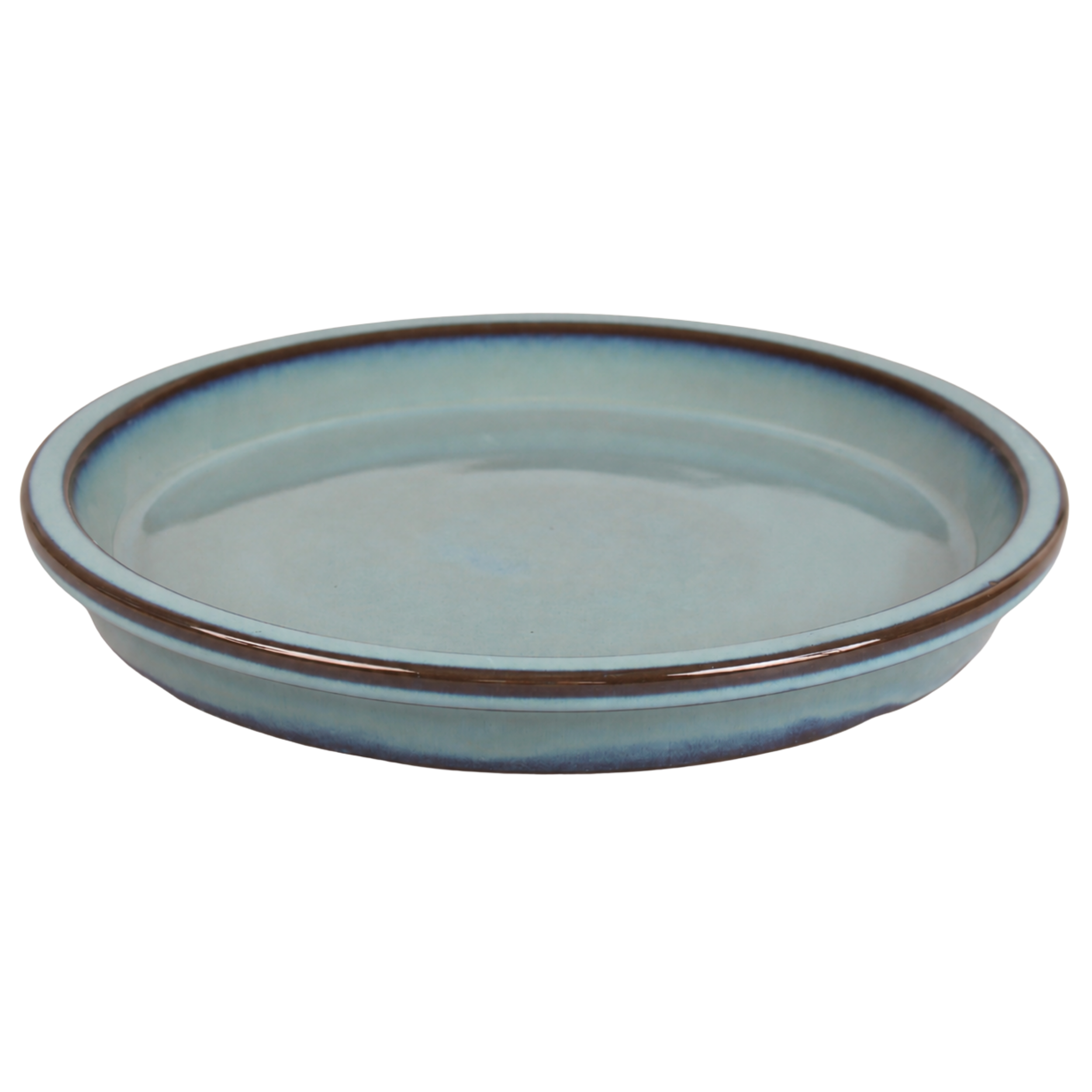 Podstawka pod doniczkę 41 x 41 cm błękitna CERMAX