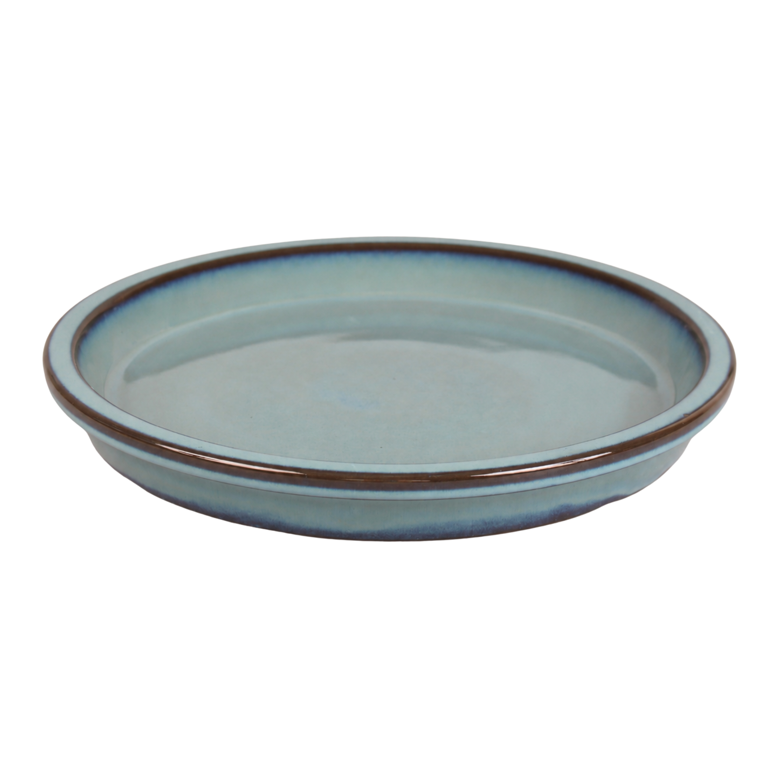 Podstawka pod doniczkę 28 x 28 cm błękitna CERMAX