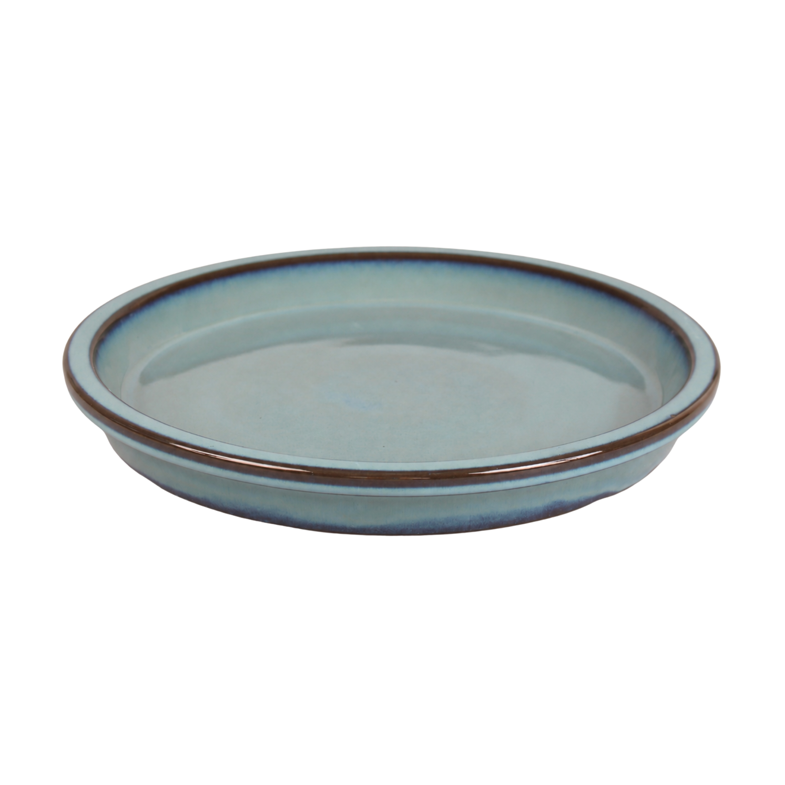 Podstawka pod doniczkę 22 x 22 cm błękitna CERMAX