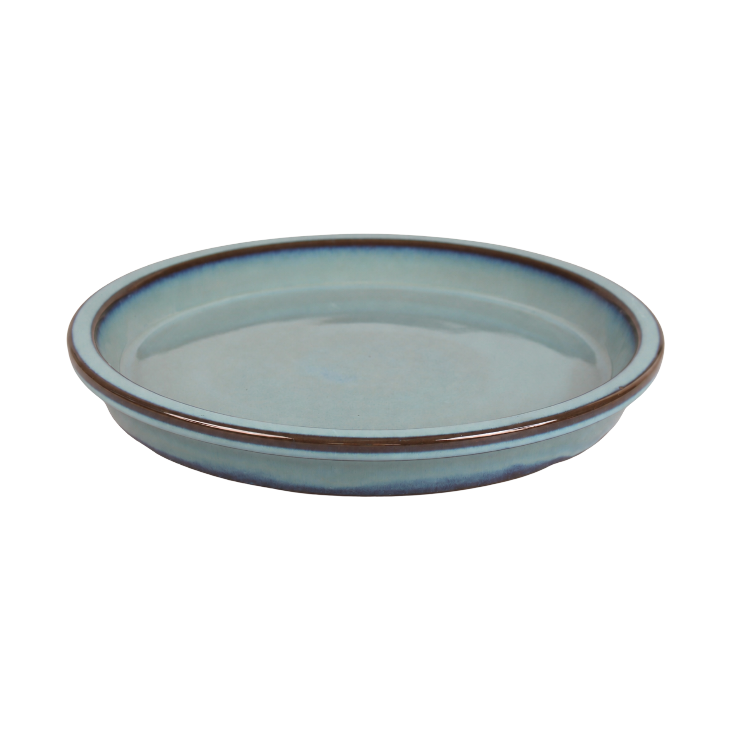 Podstawka pod doniczkę 18 x 18 cm błękitna CERMAX