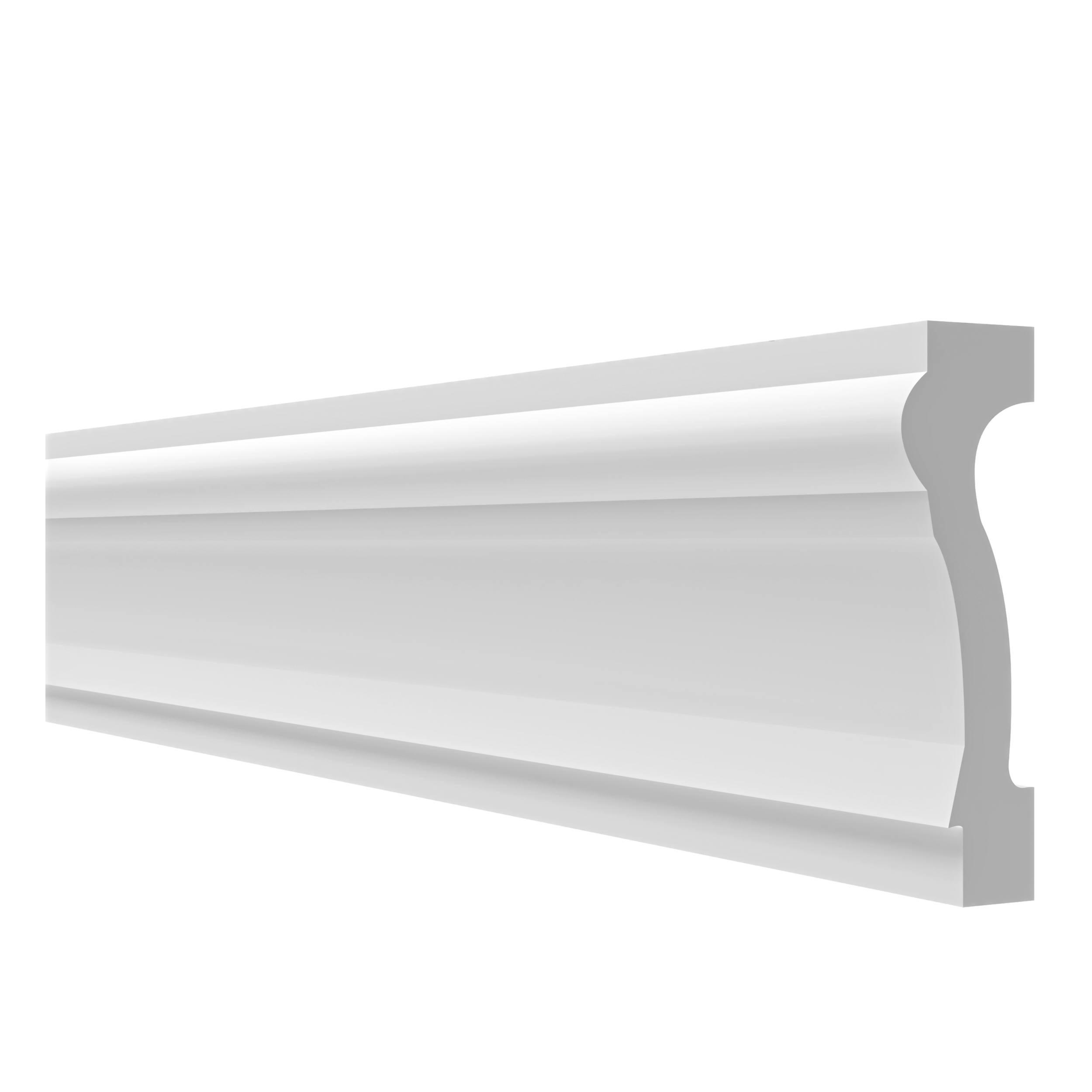 Listwa ścienna WD07A z polistyrenu 7.5 x 200 cm DMS