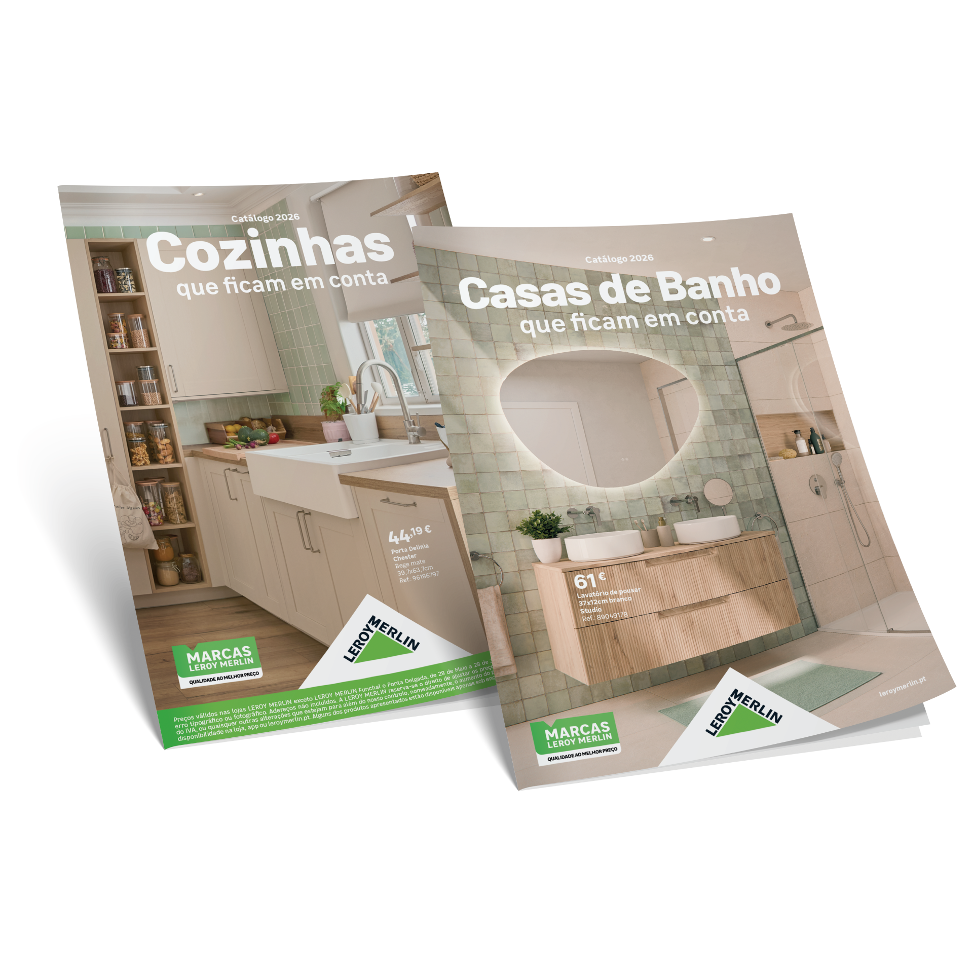 Catálogo de Cozinha e Casa de Banho