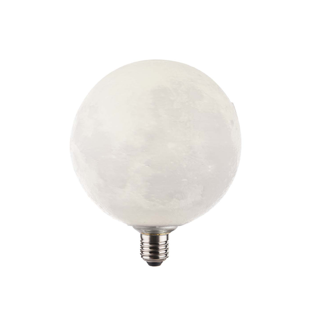 Bombilla LED E27 esférico Luna 320 lm amarillo