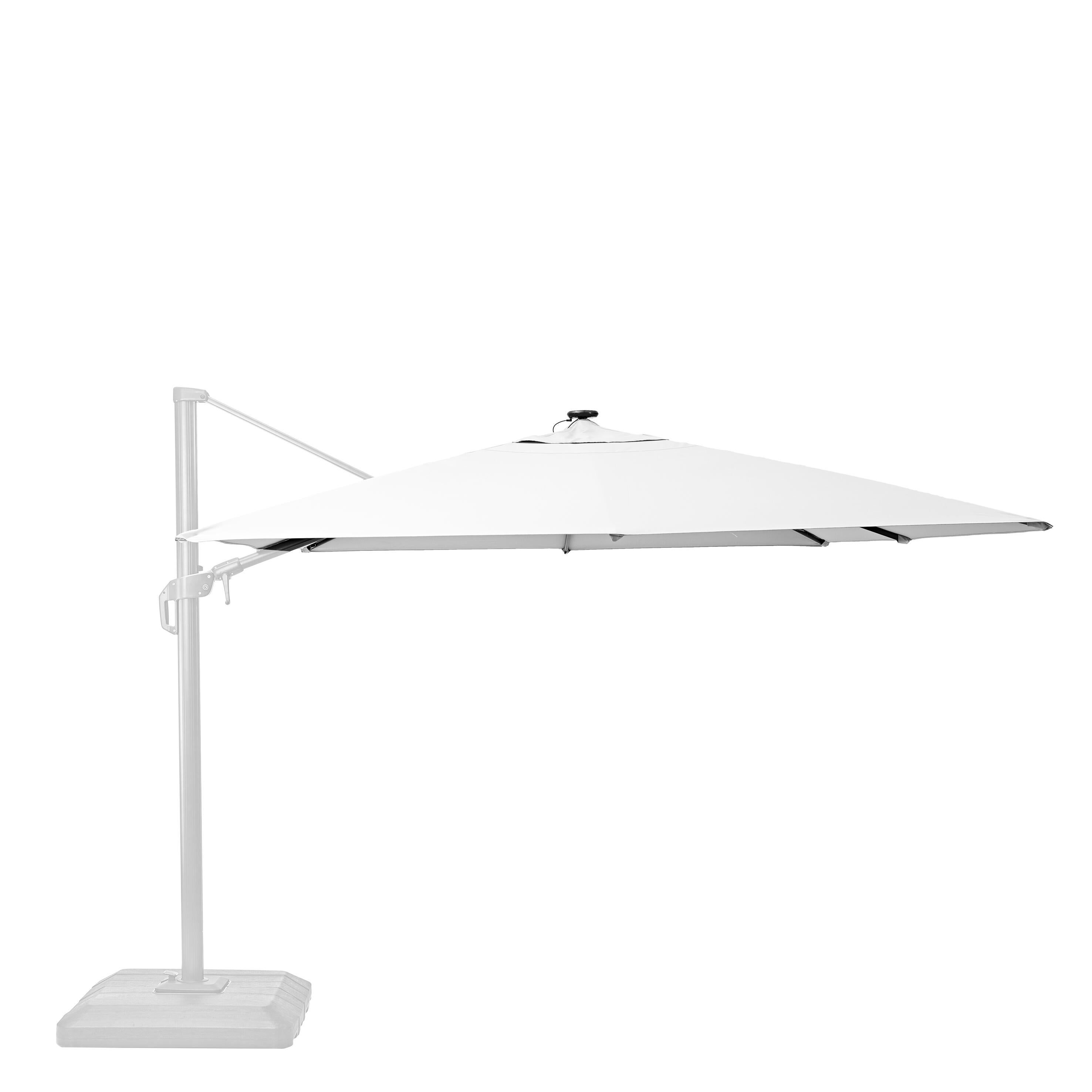 Repuesto toldo parasol naterial sonora led cromado 280x390 cm
