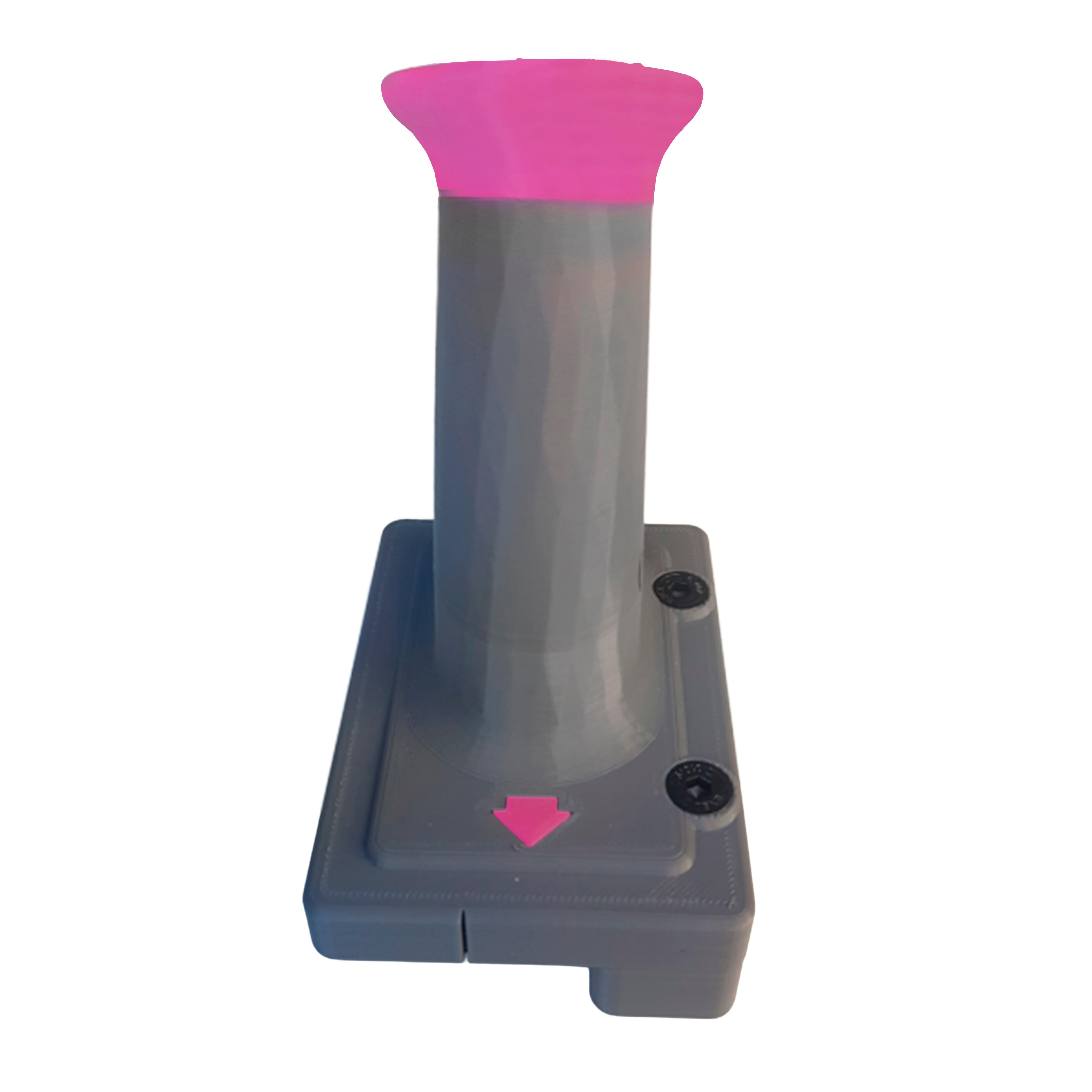 HERRAMIENTA CORTE CONDUCTO PIR 20MM ESCALON MACHO/HEMBRA 90º ROSA - 4