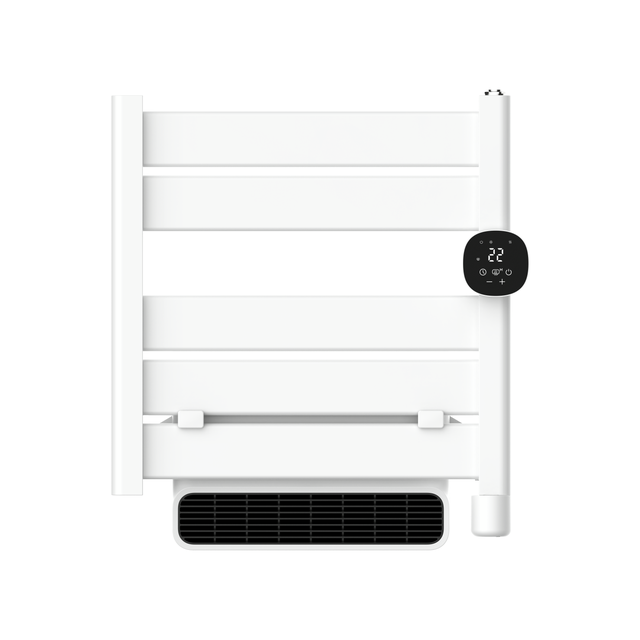 Sèche-serviettes électrique à inertie fluide 1300W Rivia HEALLUX blanc