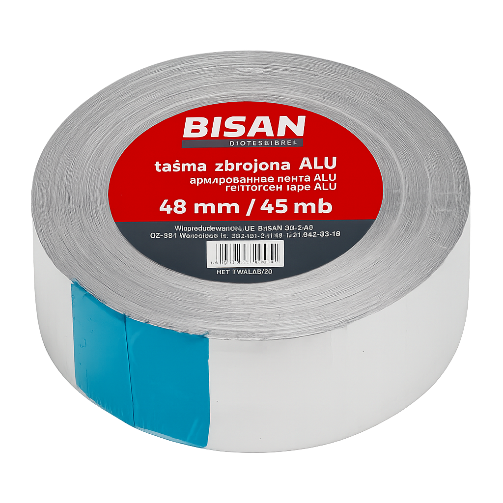 Taśma zbrojona ALU 48 mm/ 45 mb BISAN