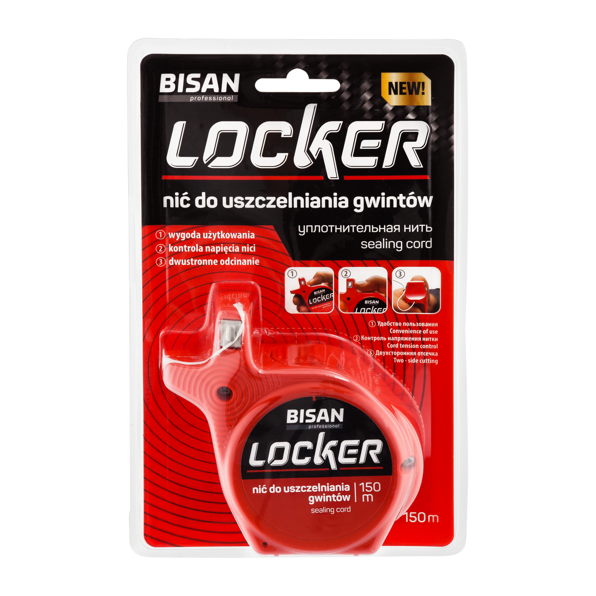 Nić uszczelniająca Locker 150 mb BISAN