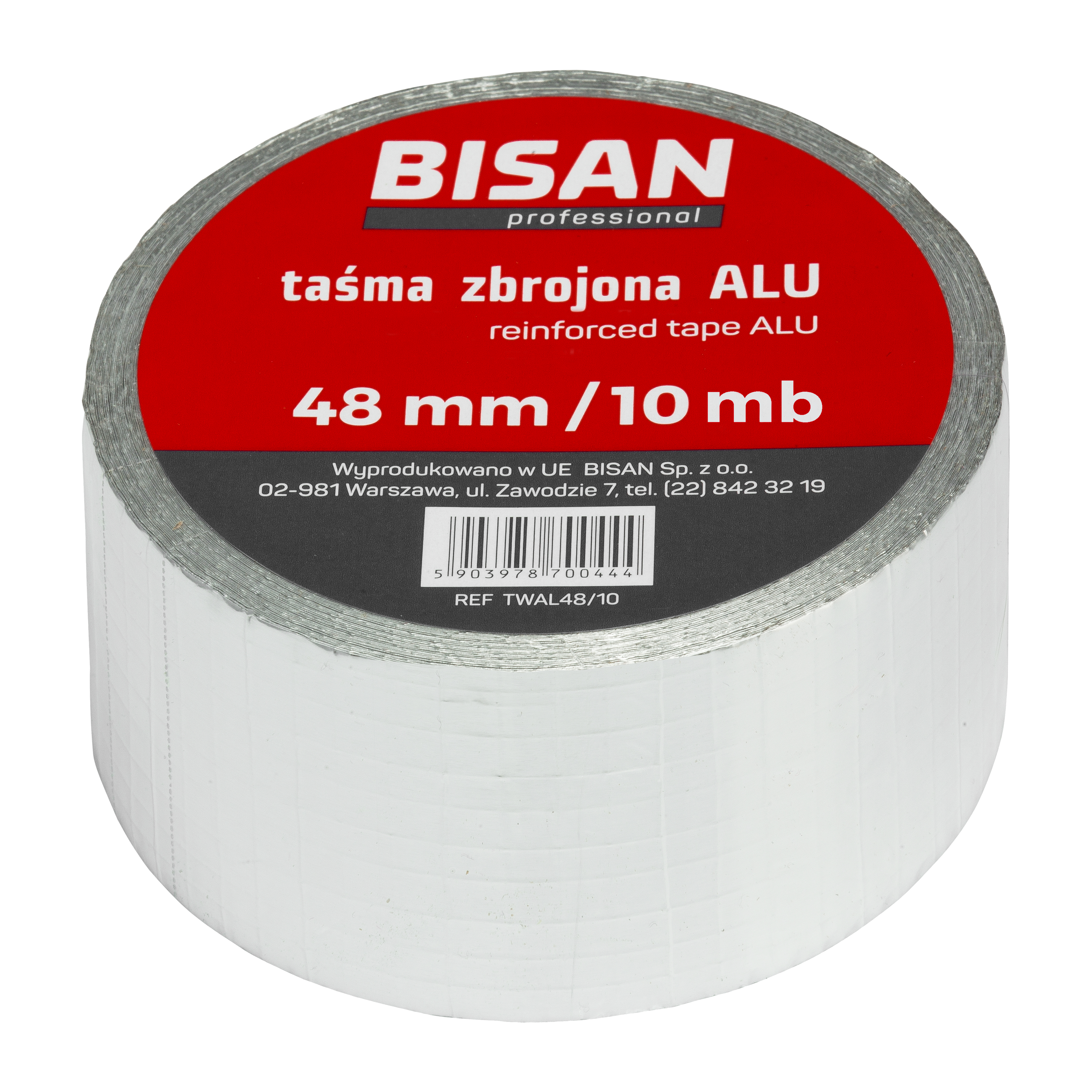 Taśma zbrojona ALU 48 mm/ 10 mb BISAN