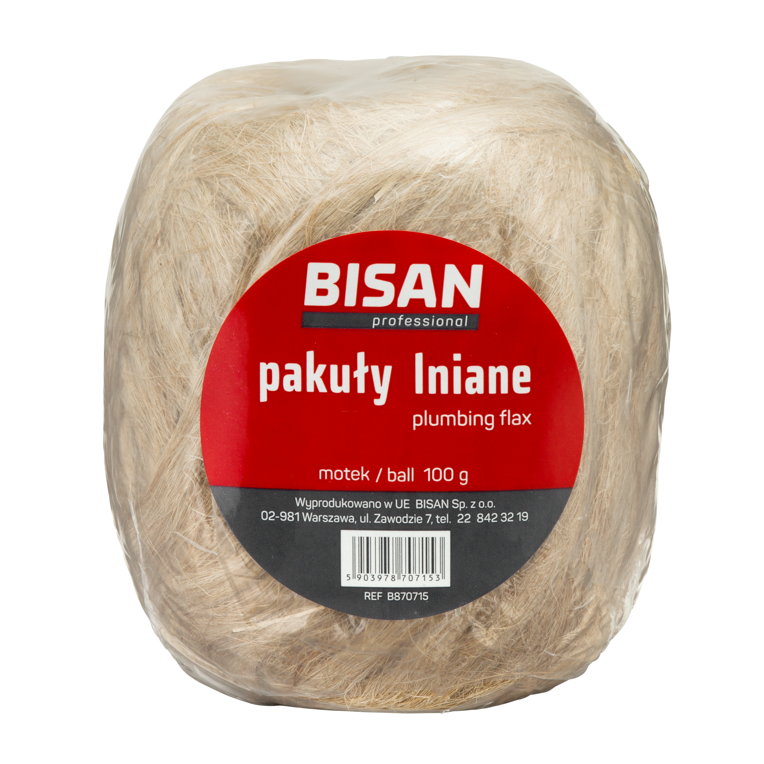 Pakuły lniane 100 g MOTEK BISAN