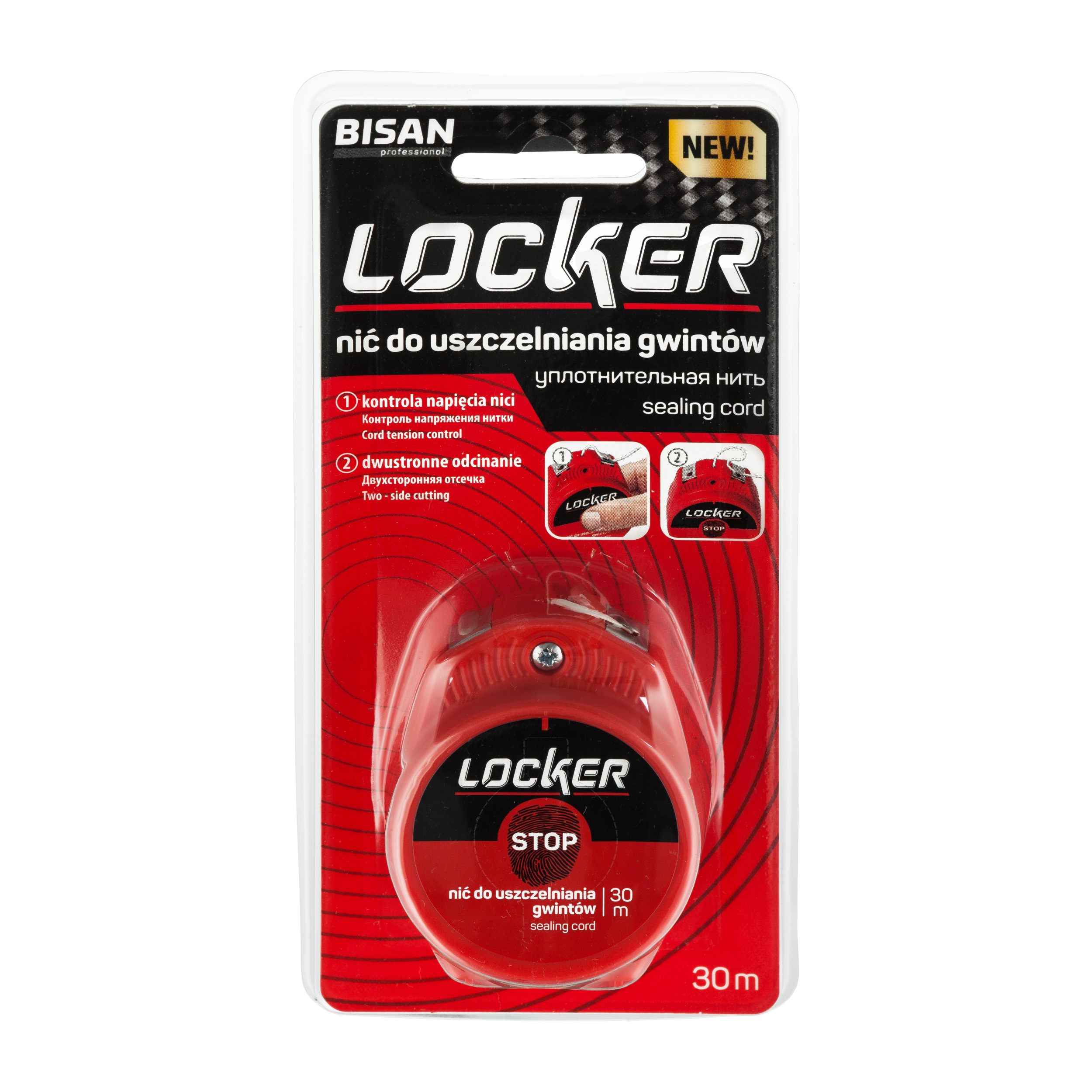 Nić uszczelniająca Locker 30 mb BISAN