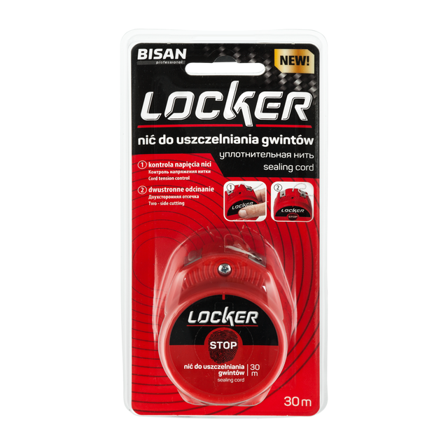 Nić uszczelniająca Locker 30 mb BISAN