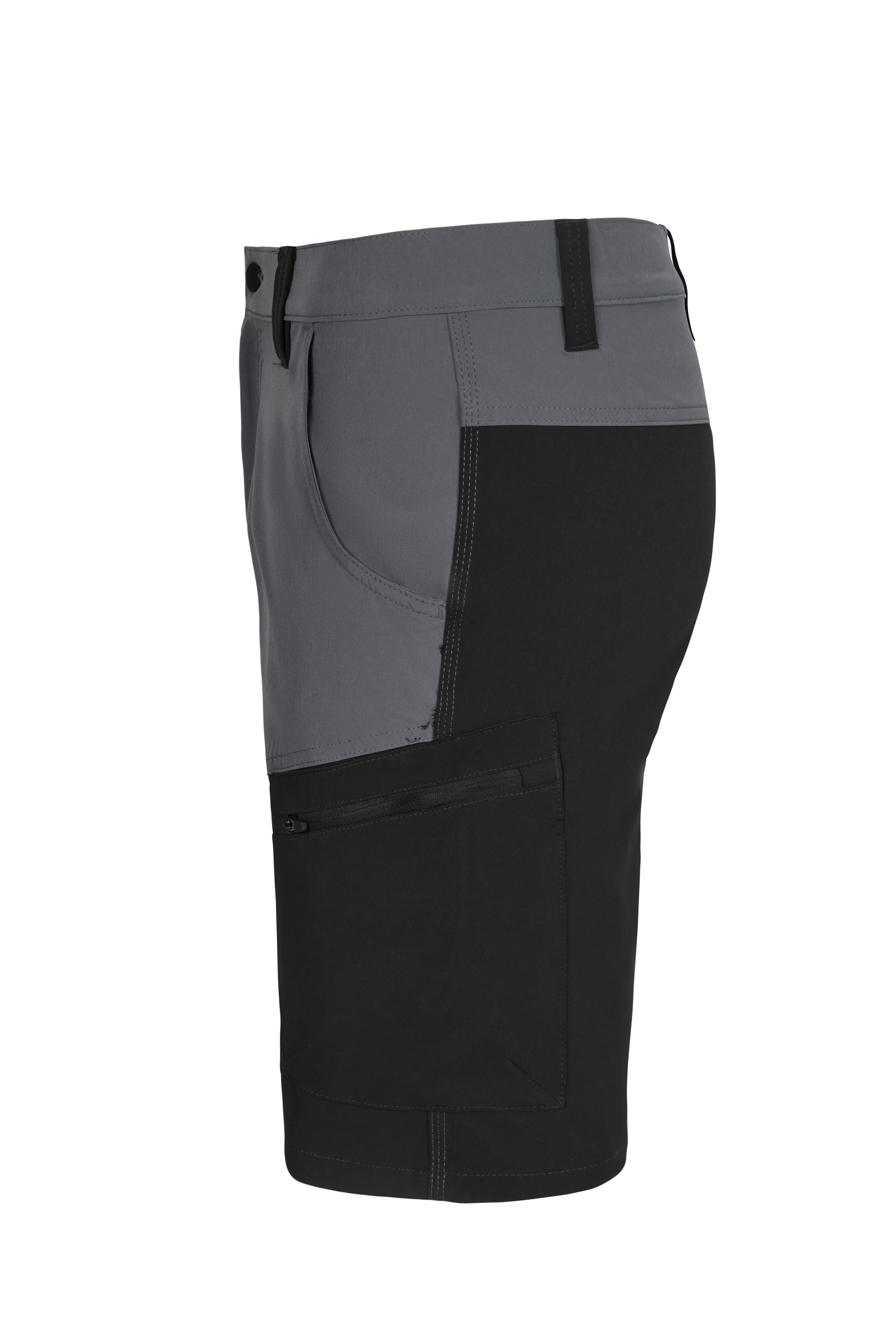 BERMUDA MULTIBOLSILLOS ELASTICA GR/NGR TALLA S VELILLA 103032SOB - 2
