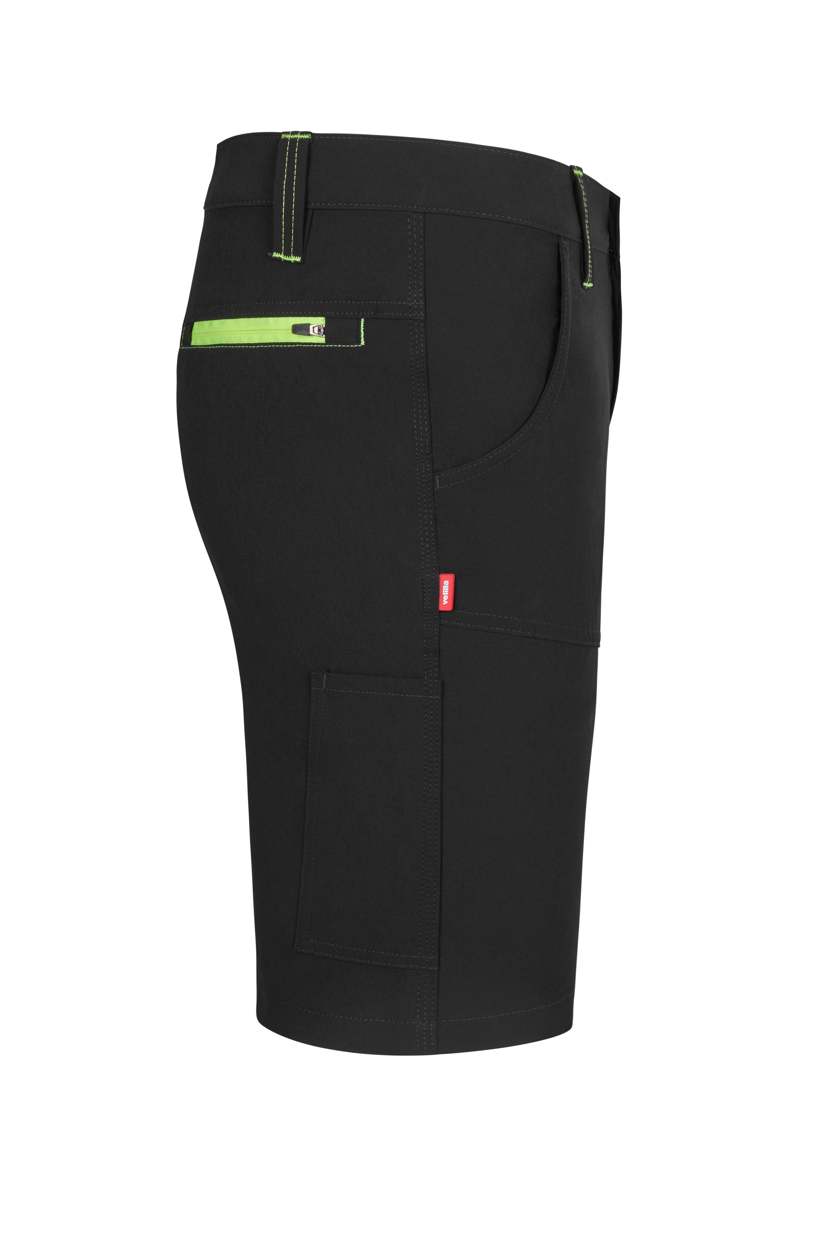BERMUDA MULTIBOLSILLOS ELASTICA NEGRA TALLA L VELILLA 103032SOB2 - 3