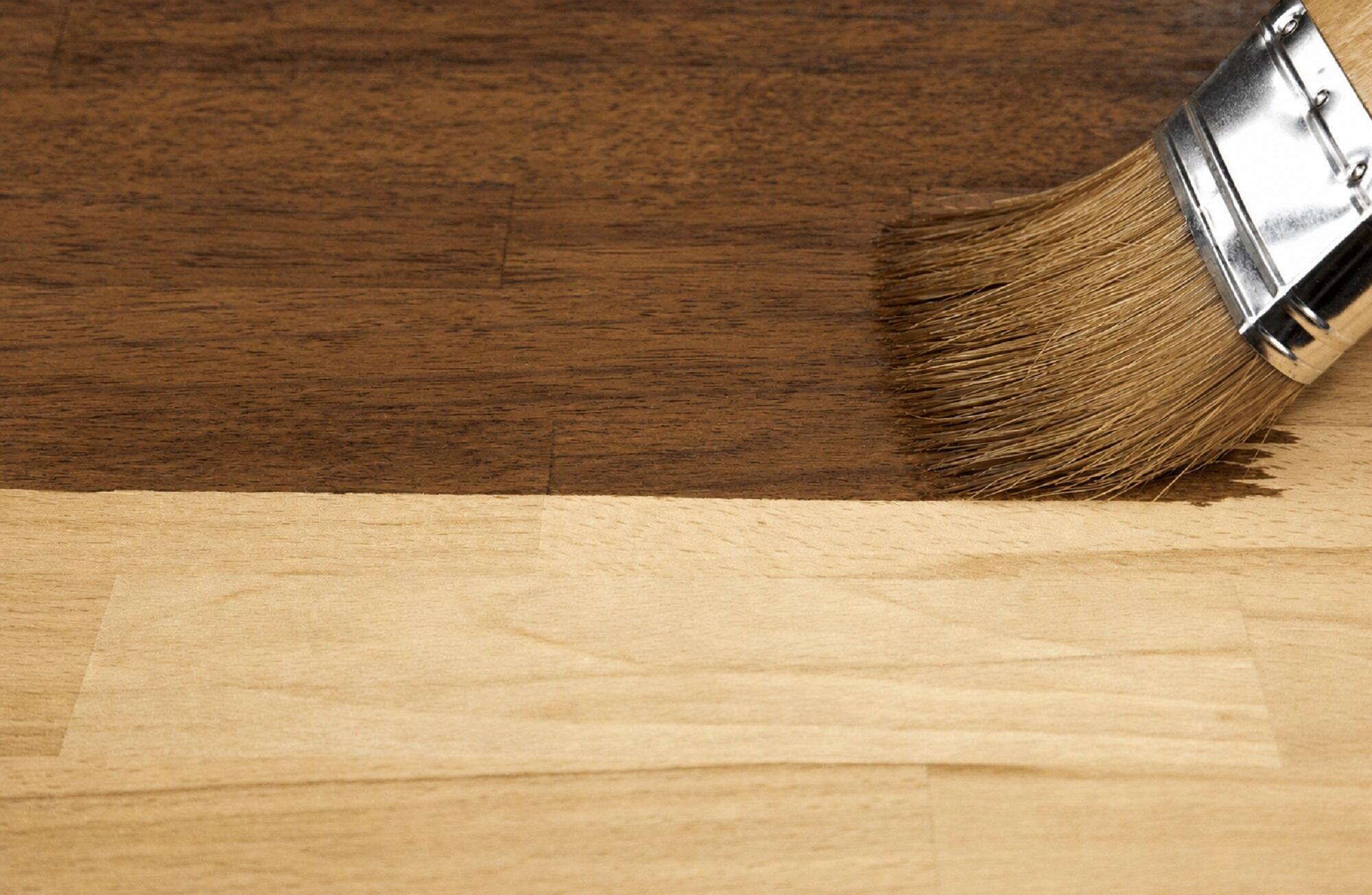 Tinte de madera interior PROMADE en color nogal, acabado mate para mobiliario líquido de 375 ml. Base disolvente. - 3
