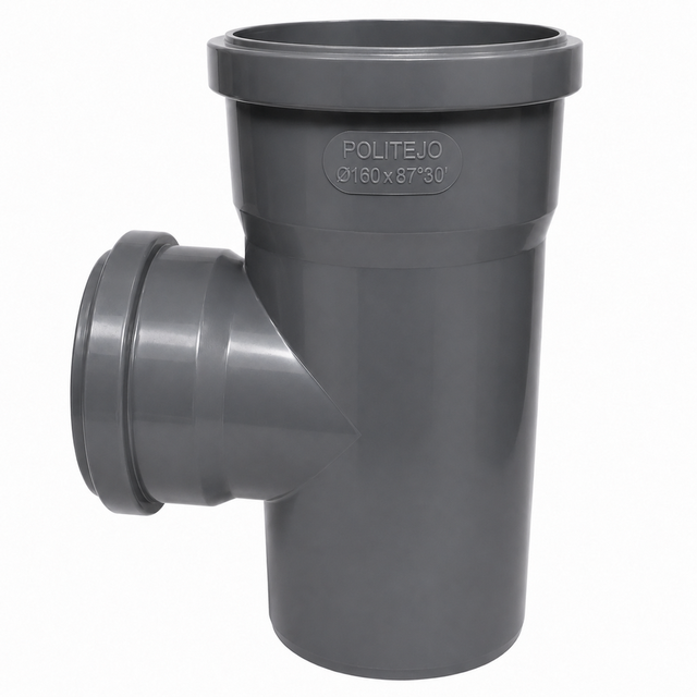 Tê de PVC D160X87G