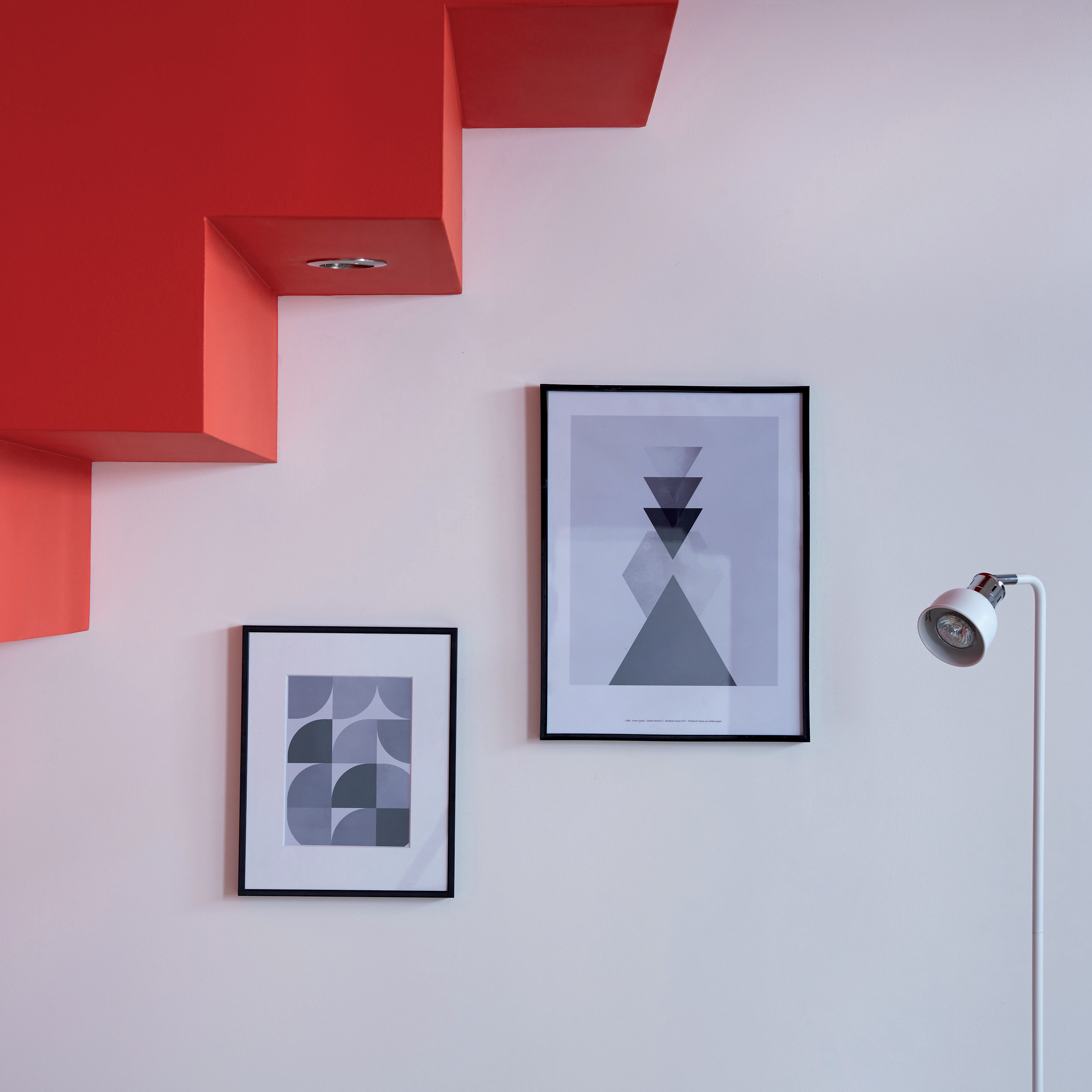 Moldura Lila 30 x 40 cm pvc preto Inspire - 7